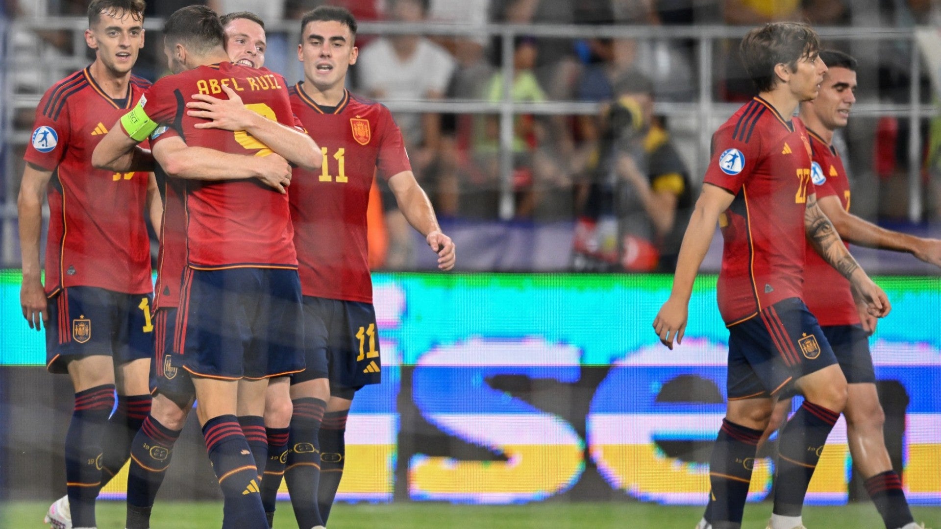 Selección Sub-21 de España em 2023 (AFP)