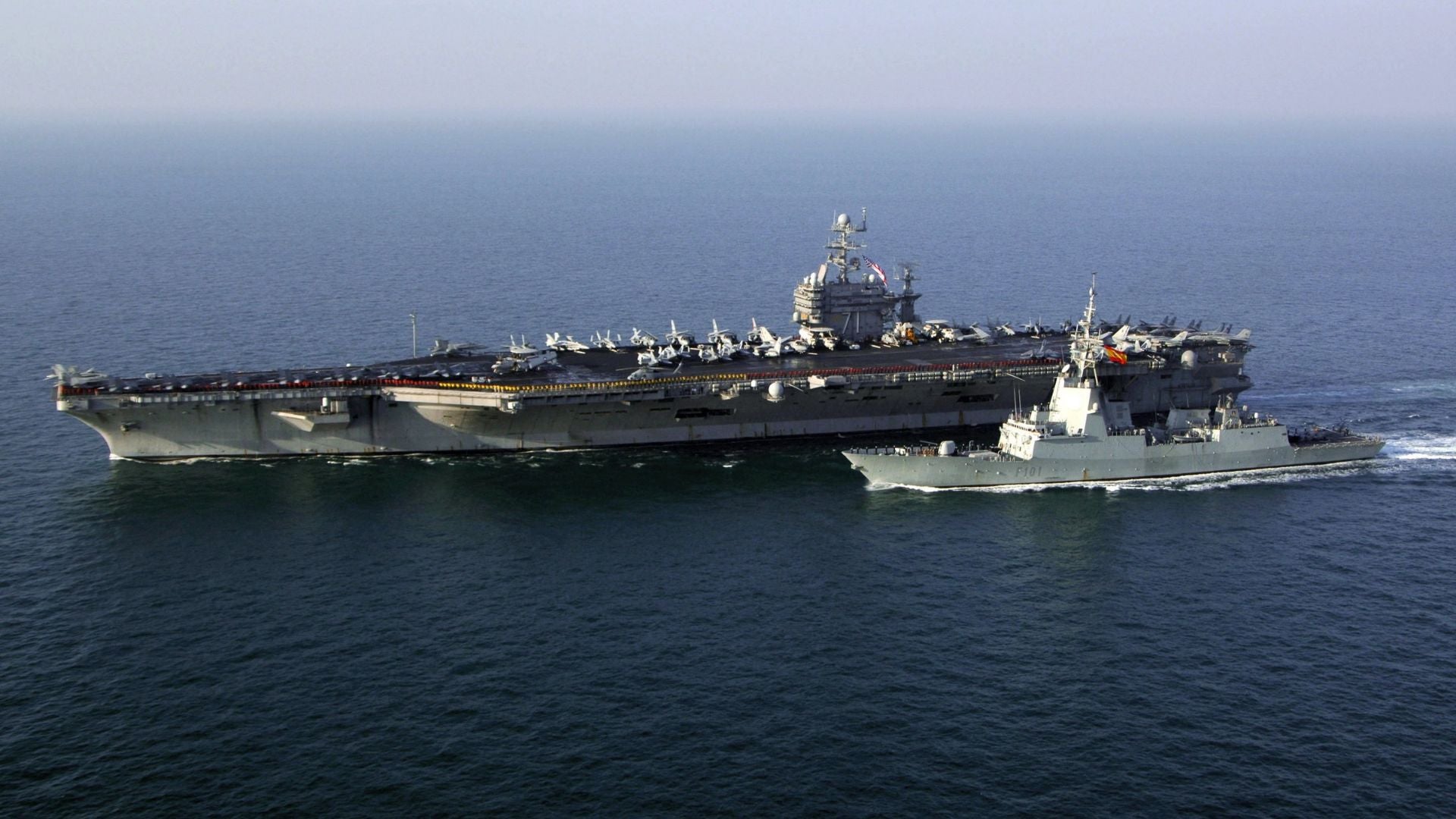 Portaaviones USS Theodore Roosevelt-Foto: EFE