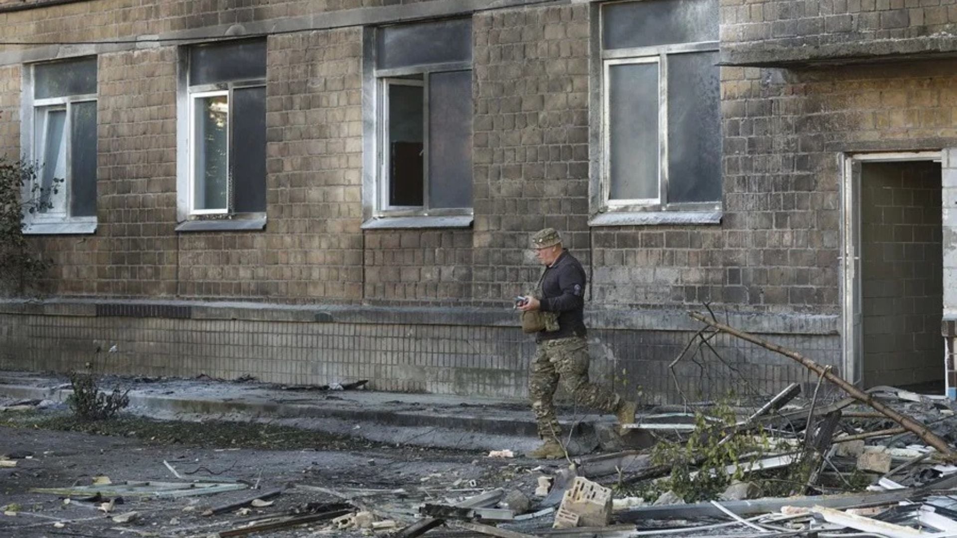 Ataque ruso en zona residencial de Kiev-Foto: EFE