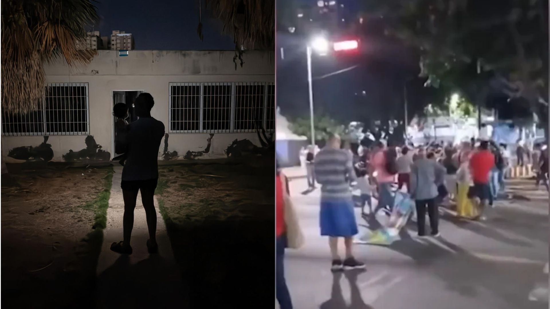 Nueva ola de protestas en Venezuela ante los frecuentes apagones en el país - Fotos: EFE/Captura videos