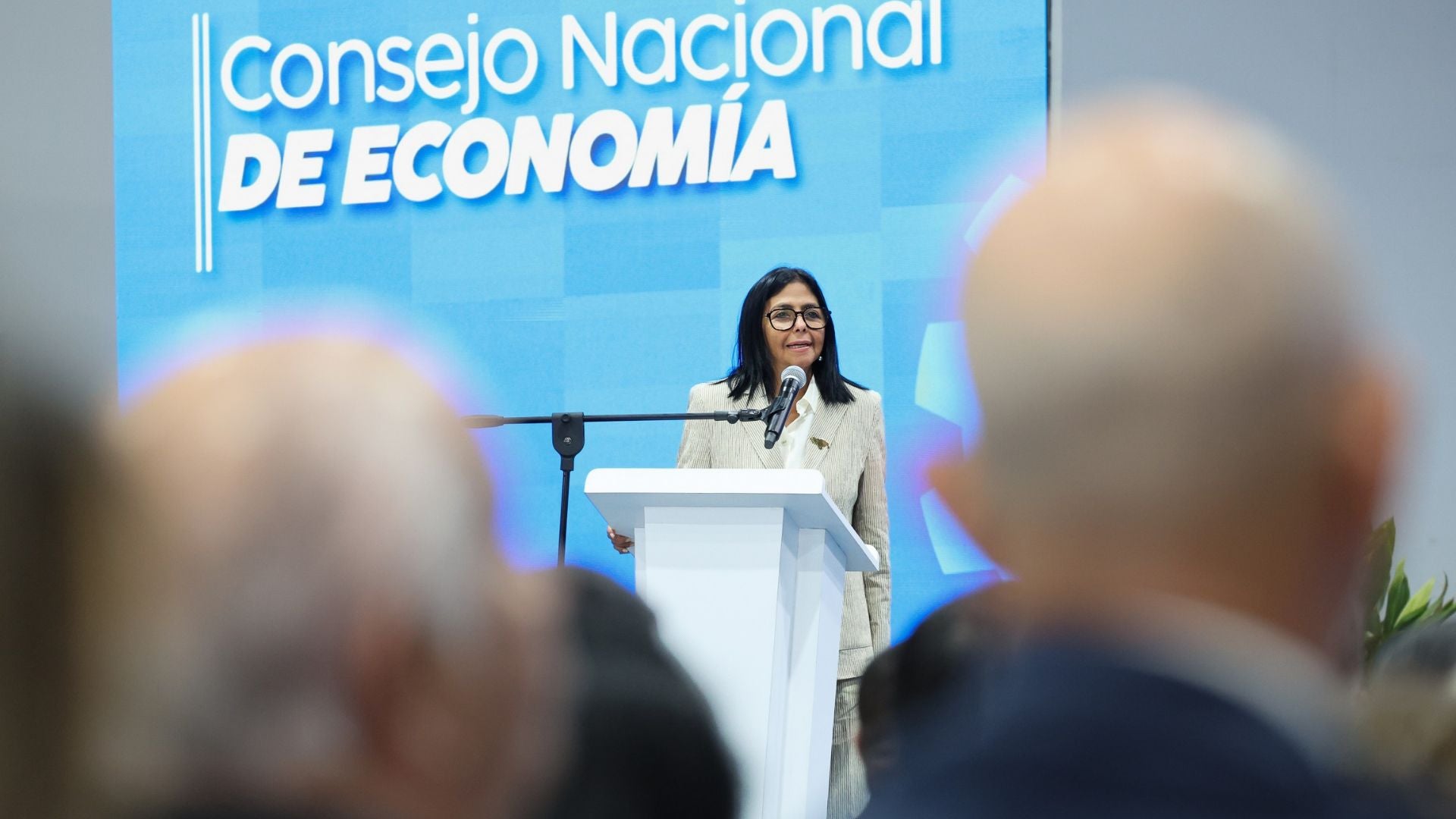 Delcy Rodríguez, jefe encargada del régimen venezolano - Foto: EFE