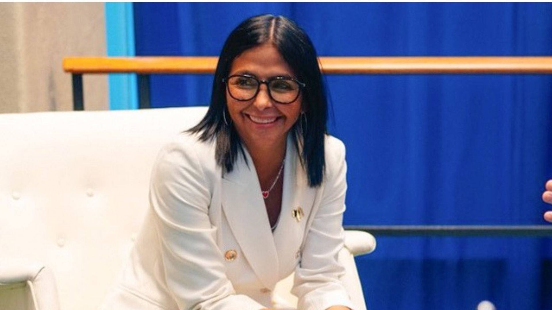 Delcy Rodríguez, jefe encargada del régimen venezolano - Foto: EFE