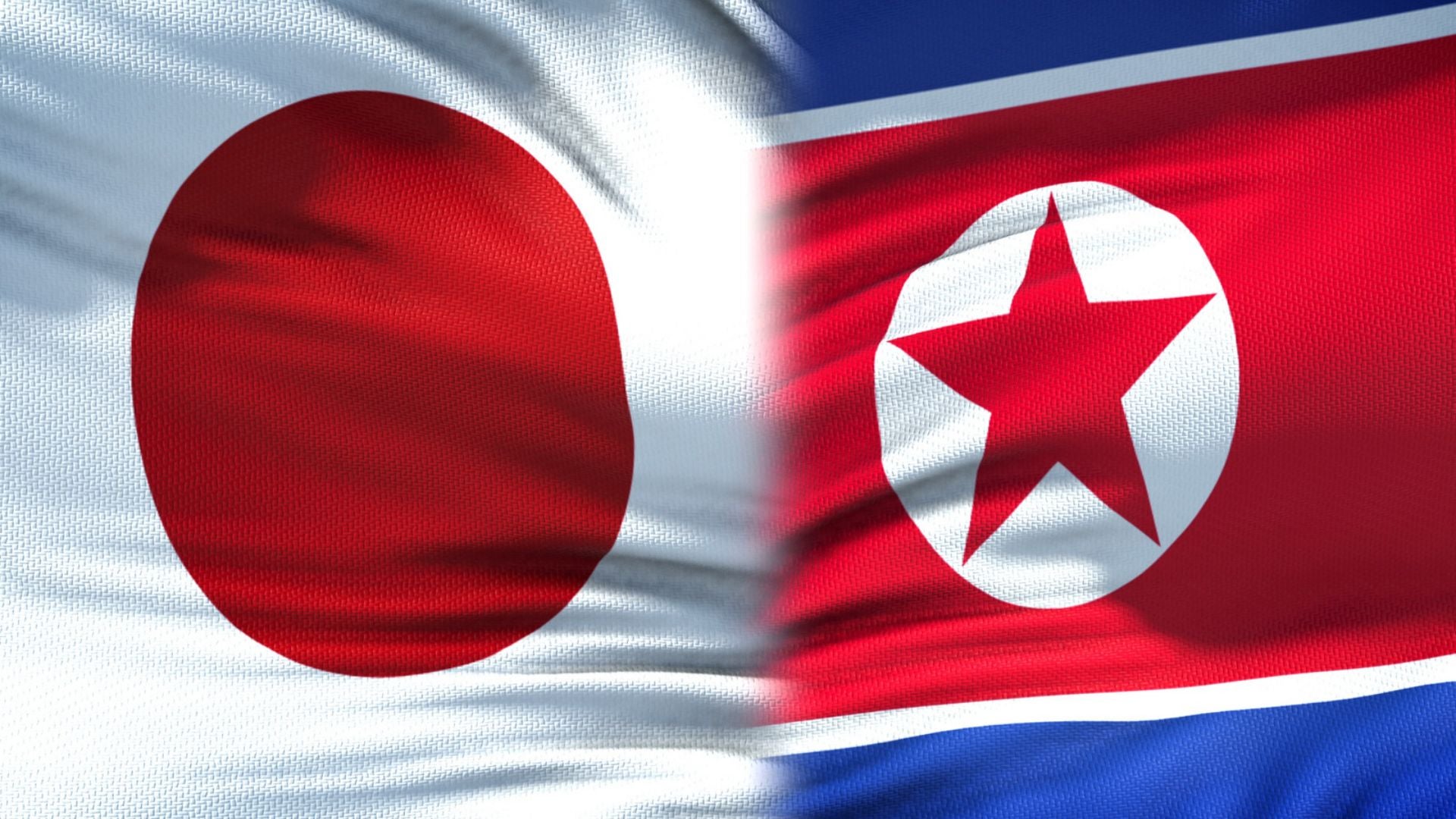 Bandera de Japón y Corea del Norte - Canva