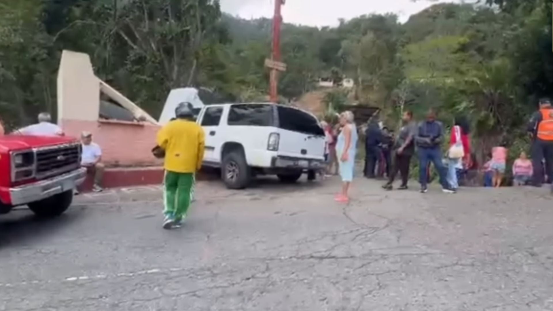 Accidente en La Mariposa, estado Miranda - Foto: X