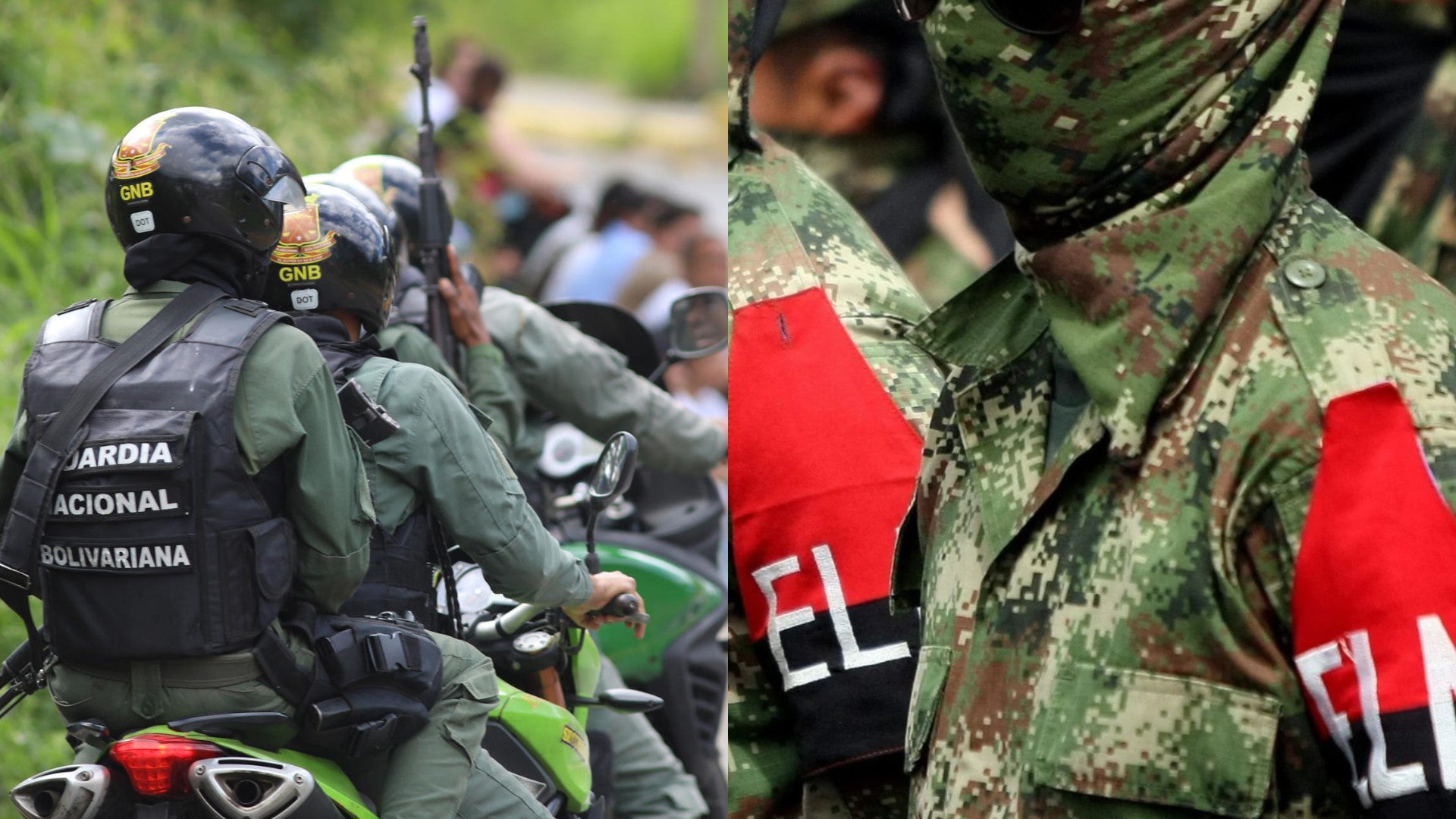 GNB y ELN (EFE)