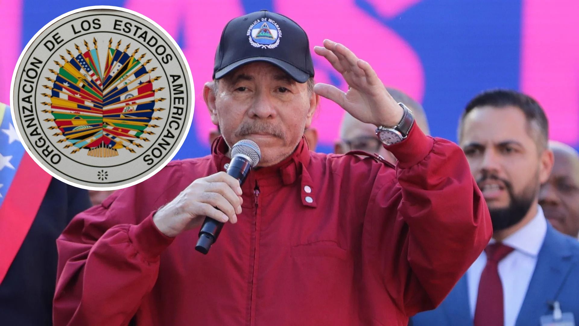 Políticos en el exilio destacan medidas de la OEA contra el régimen de Nicaragua - Fotos: AFP/EFE