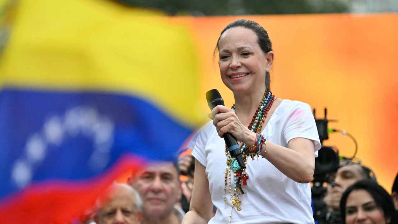 María Corina Machado - Foto AFP