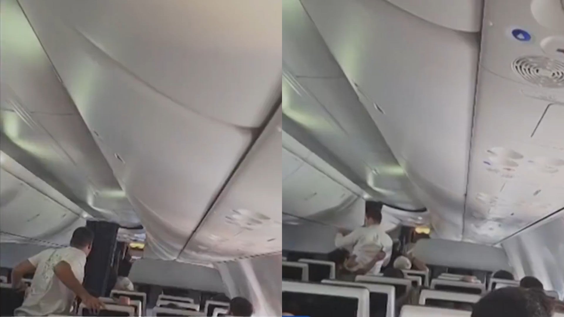 Riesgo en el vuelo de FlyDubai / FOTO: Captura de pantalla
