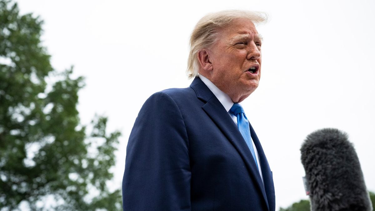 Donald Trump, presidente de EE. UU. (EFE)
