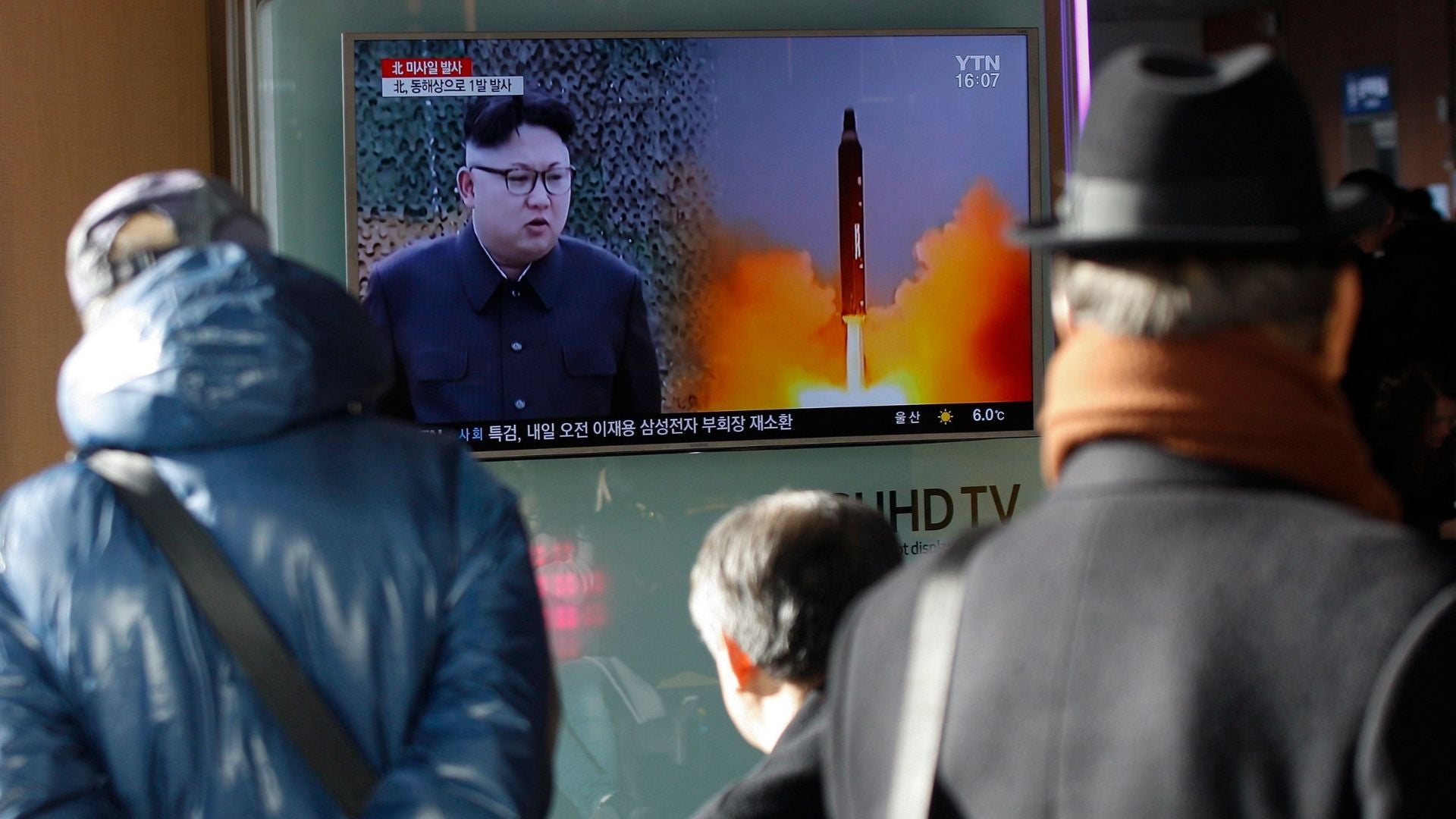 lanzamiento de misiles por Corea del Norte-Foto: EFE