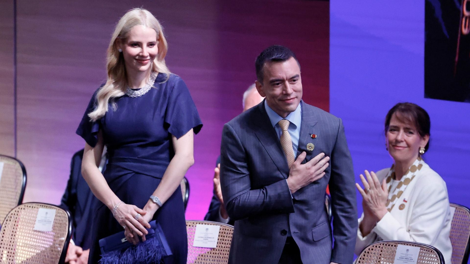El presidente de Ecuador, Daniel Noboa-Foto: EFE