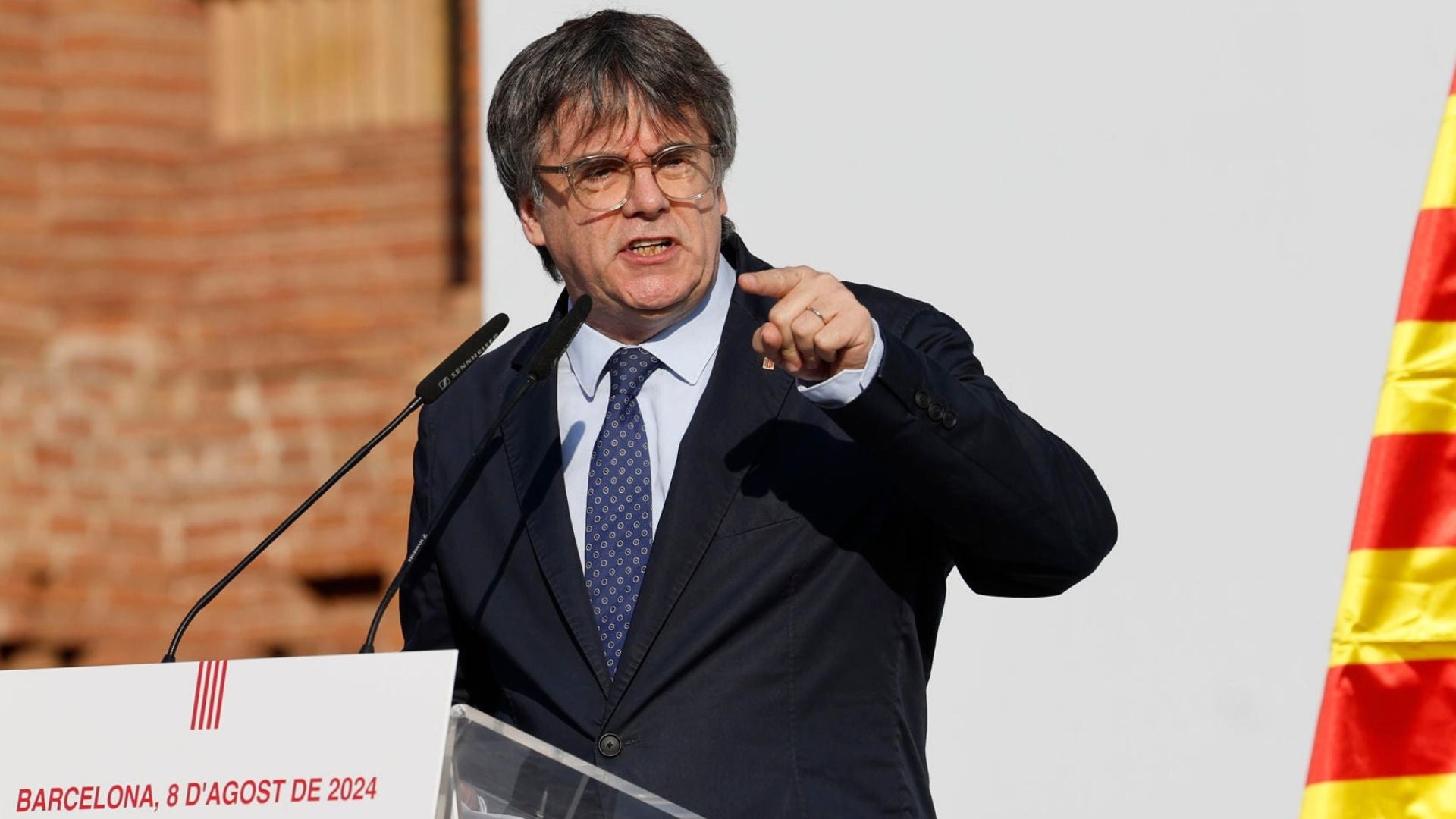 Carles Puigdemont, líder independista - Foto: EFE
