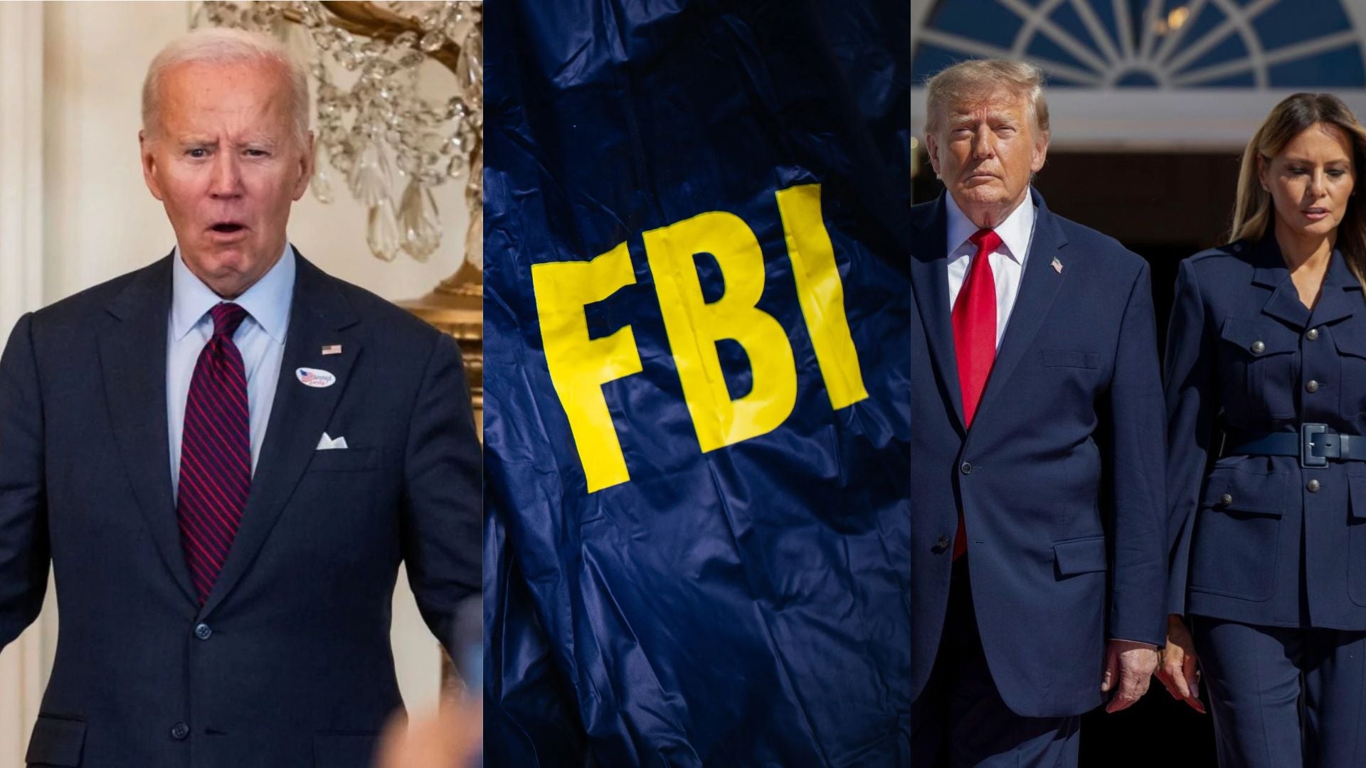 El FBI vigiló al entorno de Trump durante la administración de Biden - Fotos: EFE/Canva