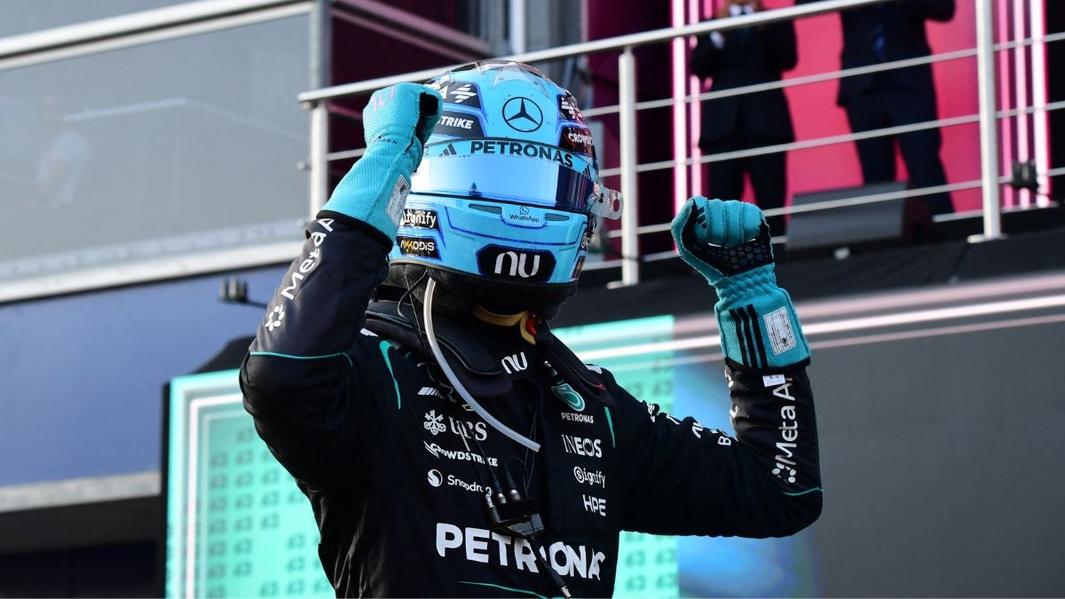 George Russel, piloto de la F1 (AFP)