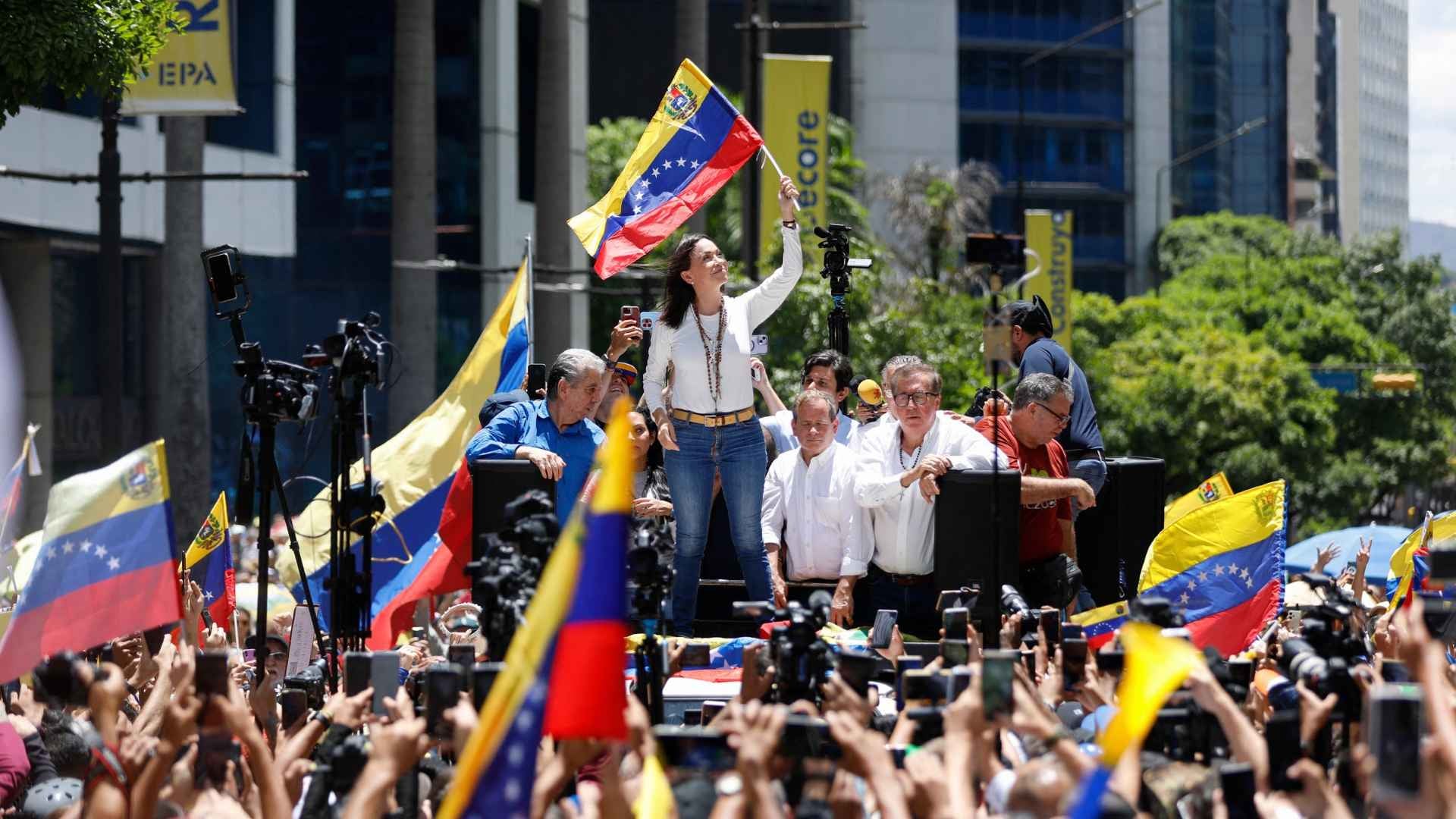 María Corina Machado - Foto AFP