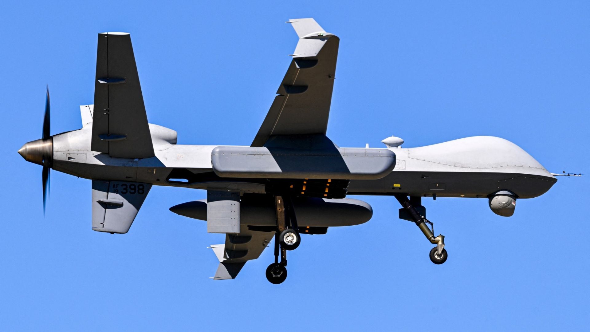 Dron militar estadounidense MQ-9 Reaper - Foto: AFP