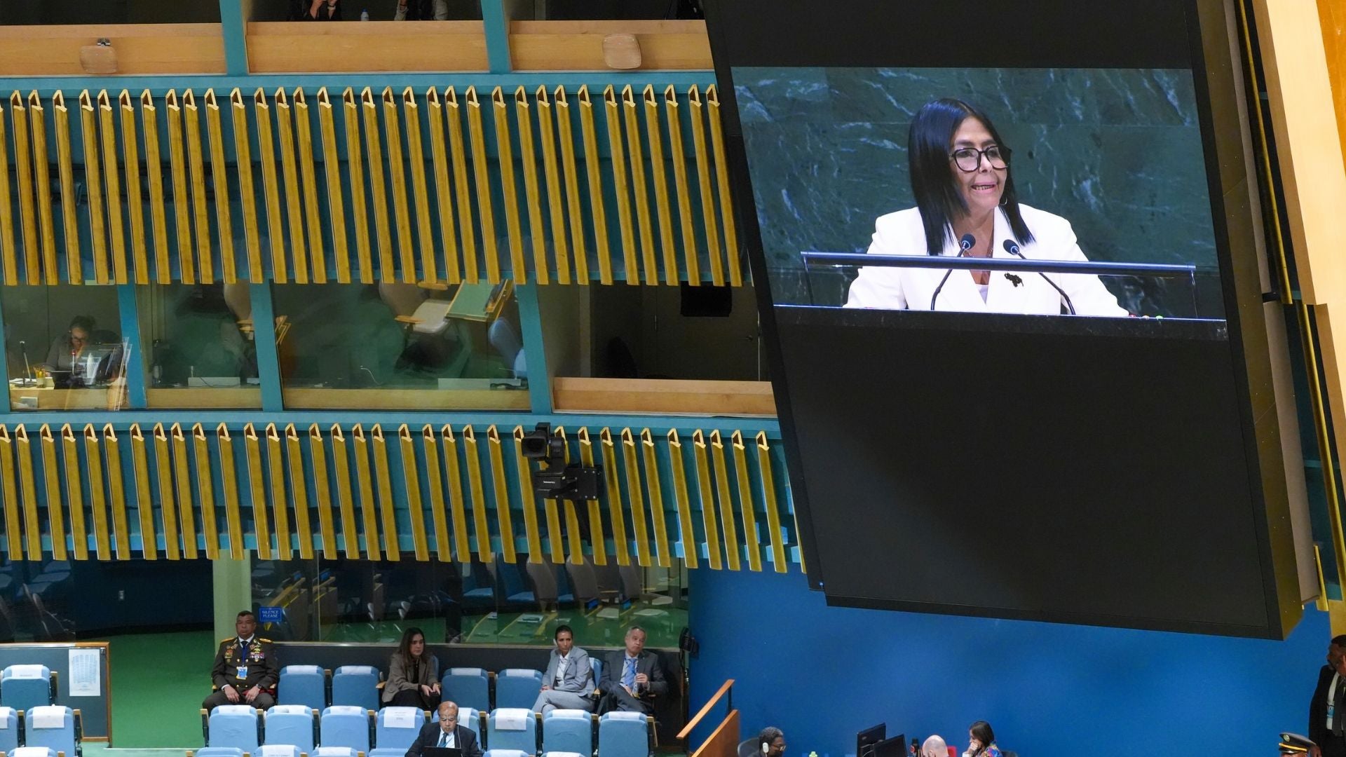 Delcy Rodríguez, jefe encargada del régimen venezolano - Foto: EFE
