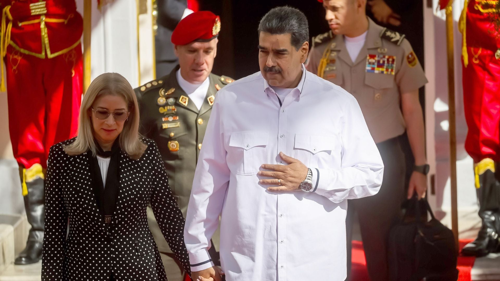 Cilia Flores y Nicolás Maduro - EFE.