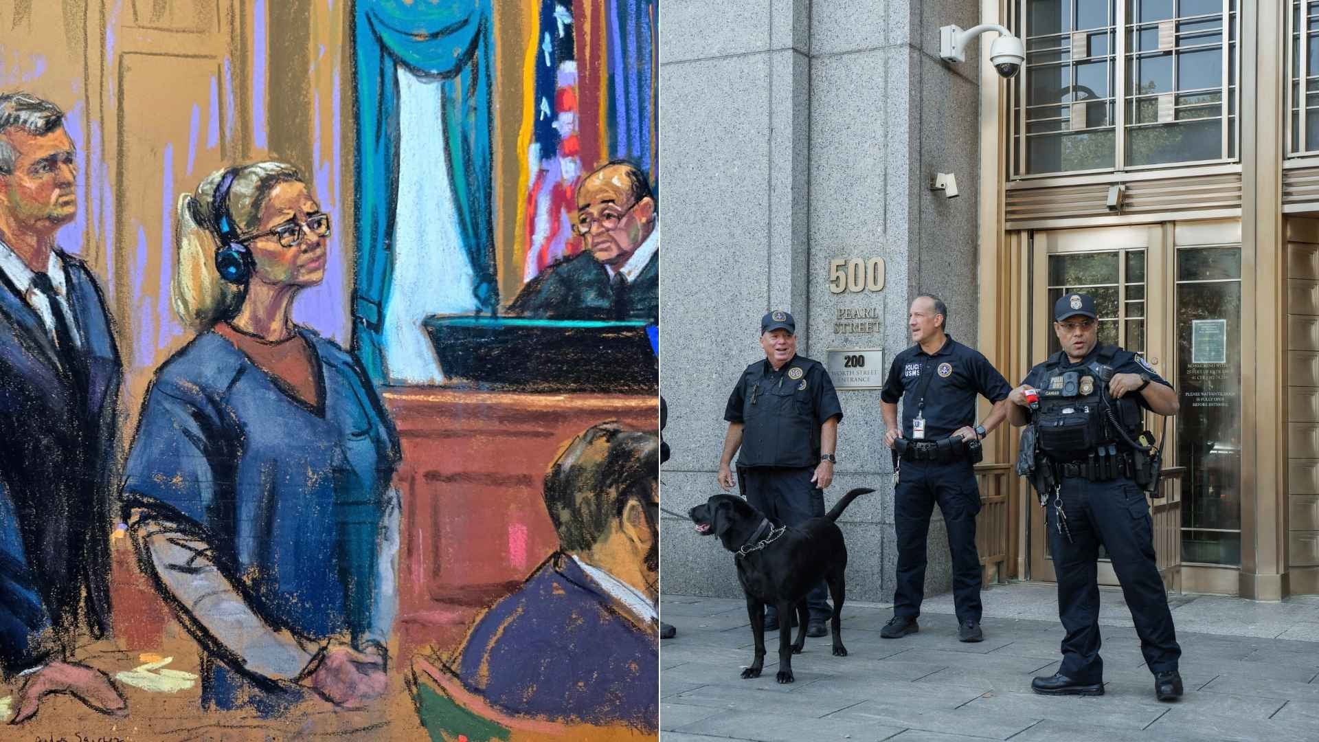 Cilia Flores/ Tribunal de Distritu Sur de Nueva York - Fotos EFE