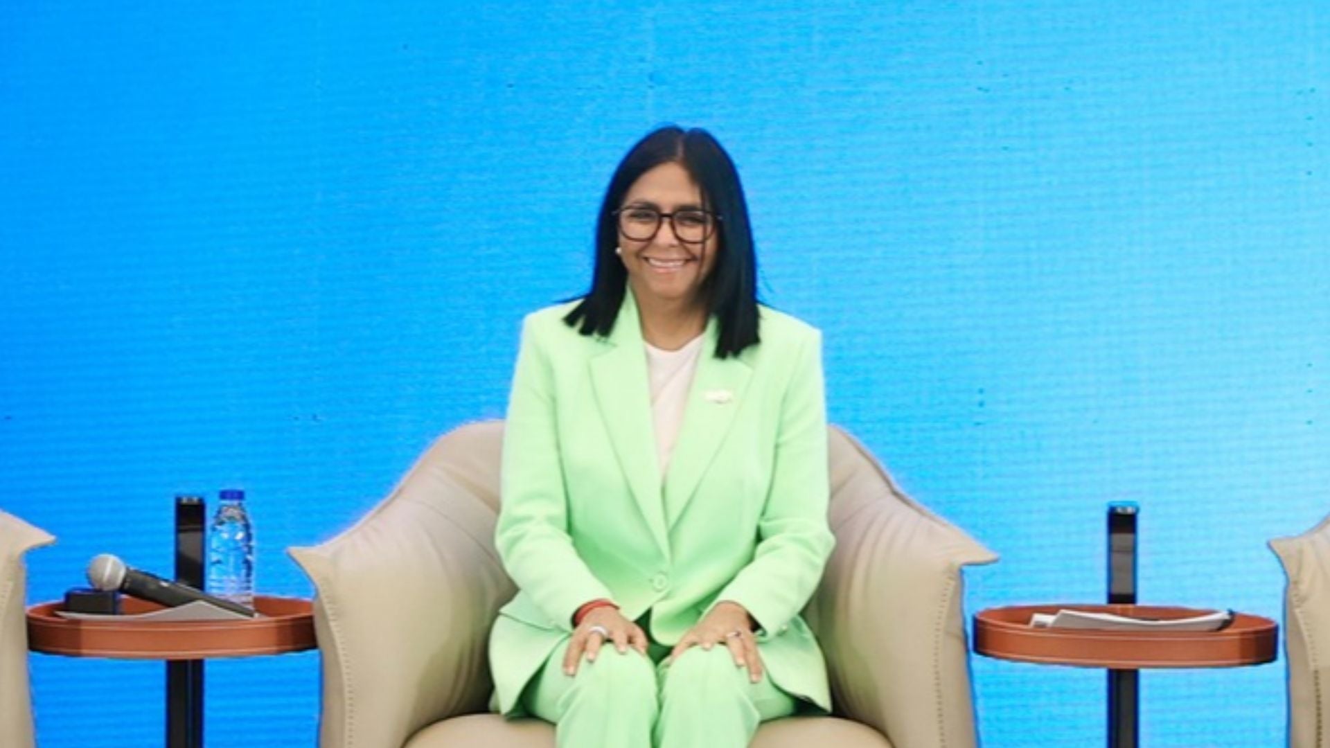 Delcy Rodríguez, jefe encargada del régimen venezolano - Foto: EFE