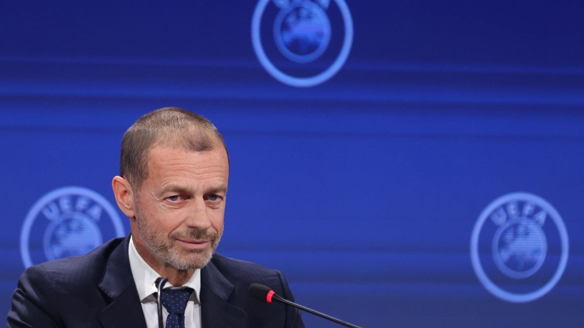 Aleksander Ceferin, presidente de la UEFA-Foto: EFE