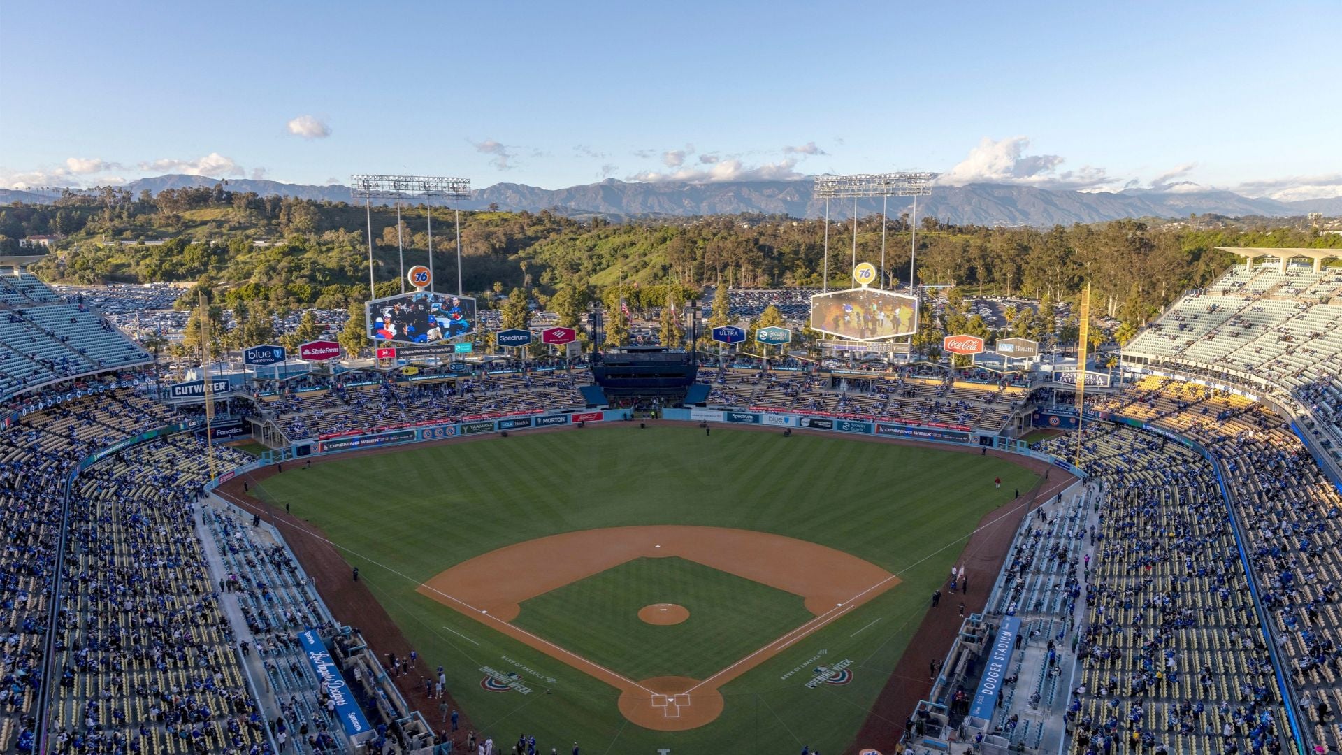Vista general del Dodger Stadium-Foto: EFE