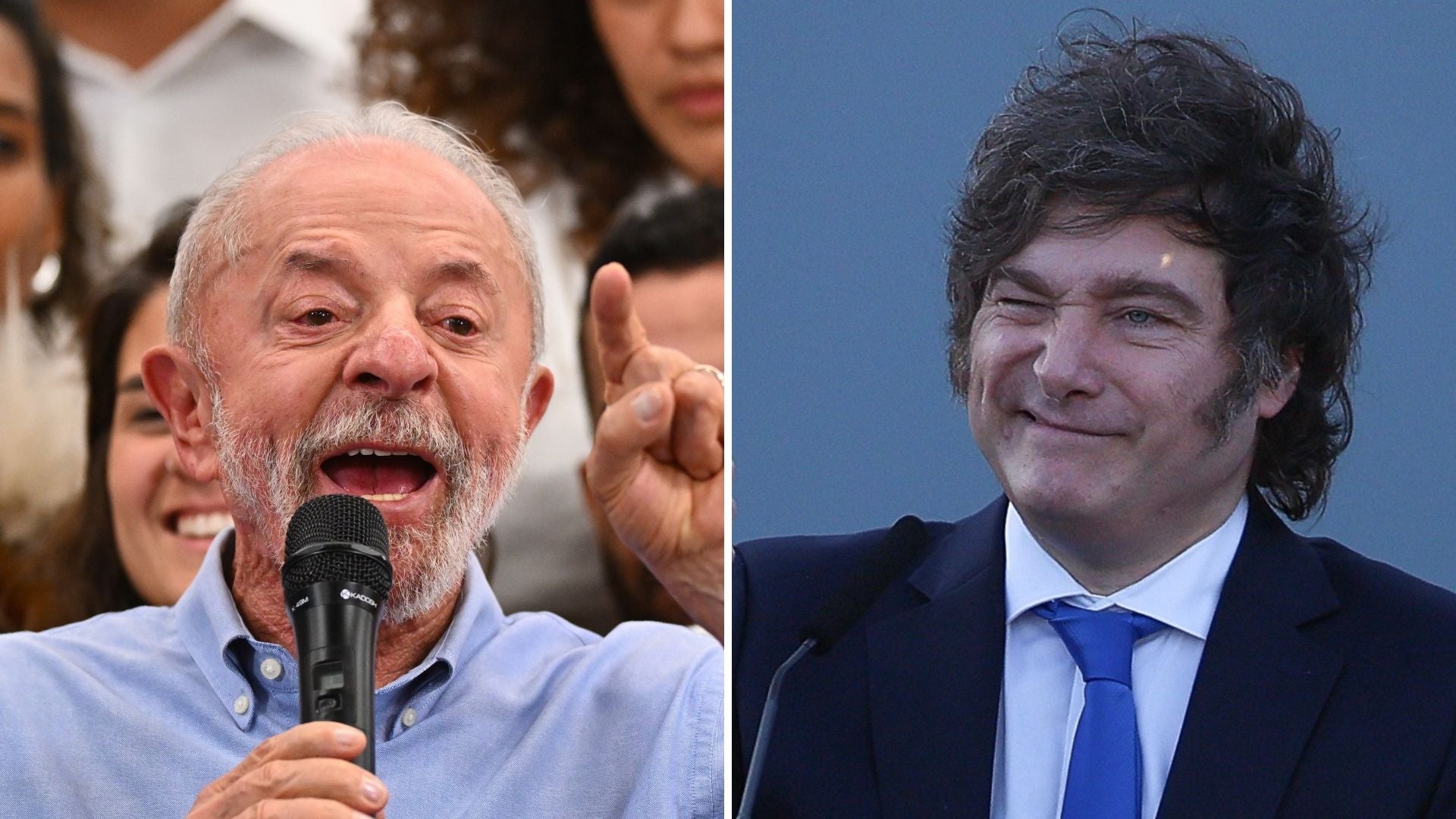 Lula da Silva y Javier Milei - EFE