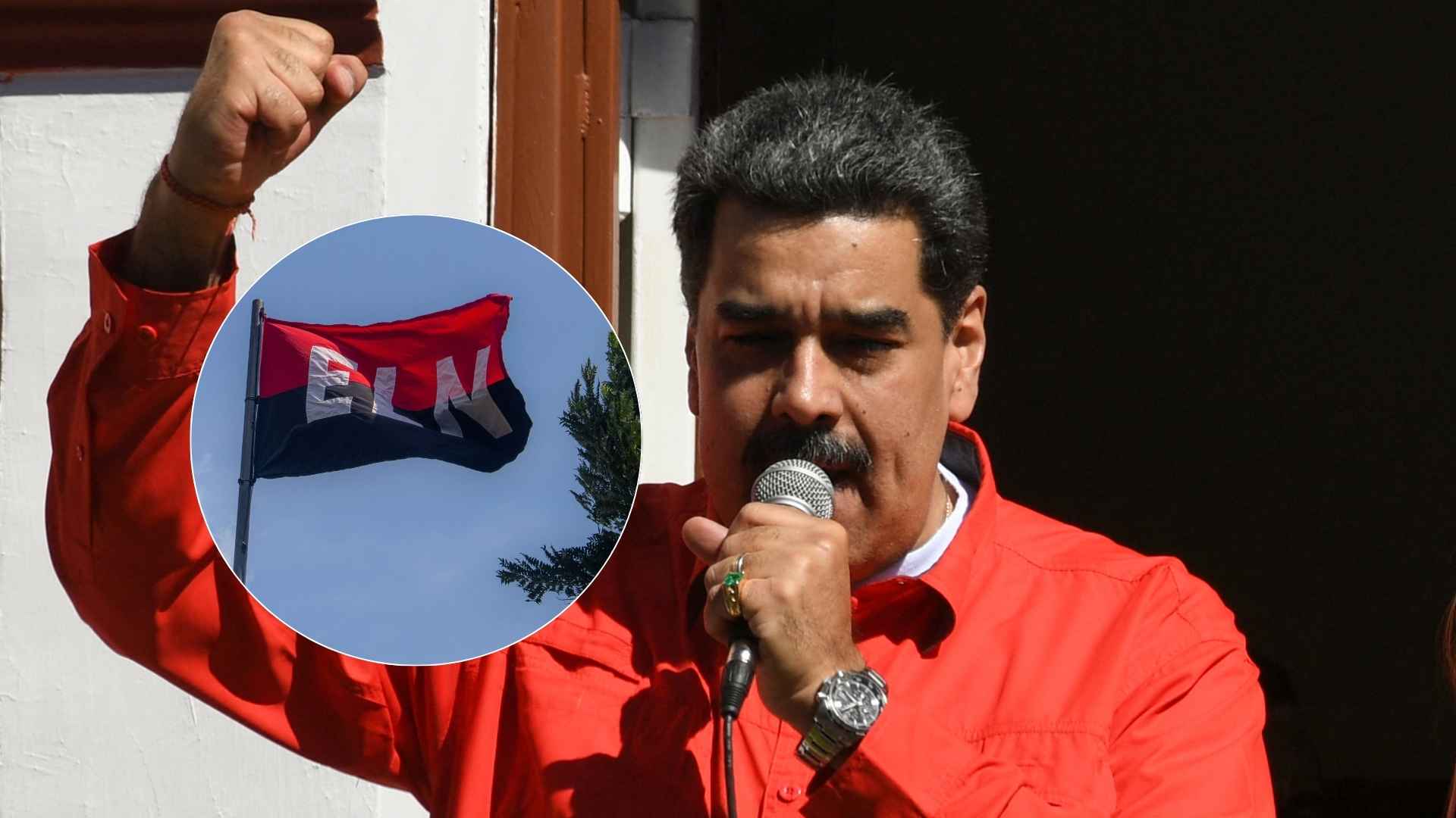 Nicolás Maduro/ ELN - Fotos AFP