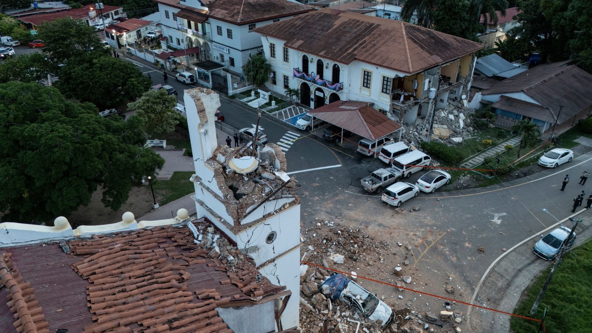 Terremoto en Panamá | Foto: AFP