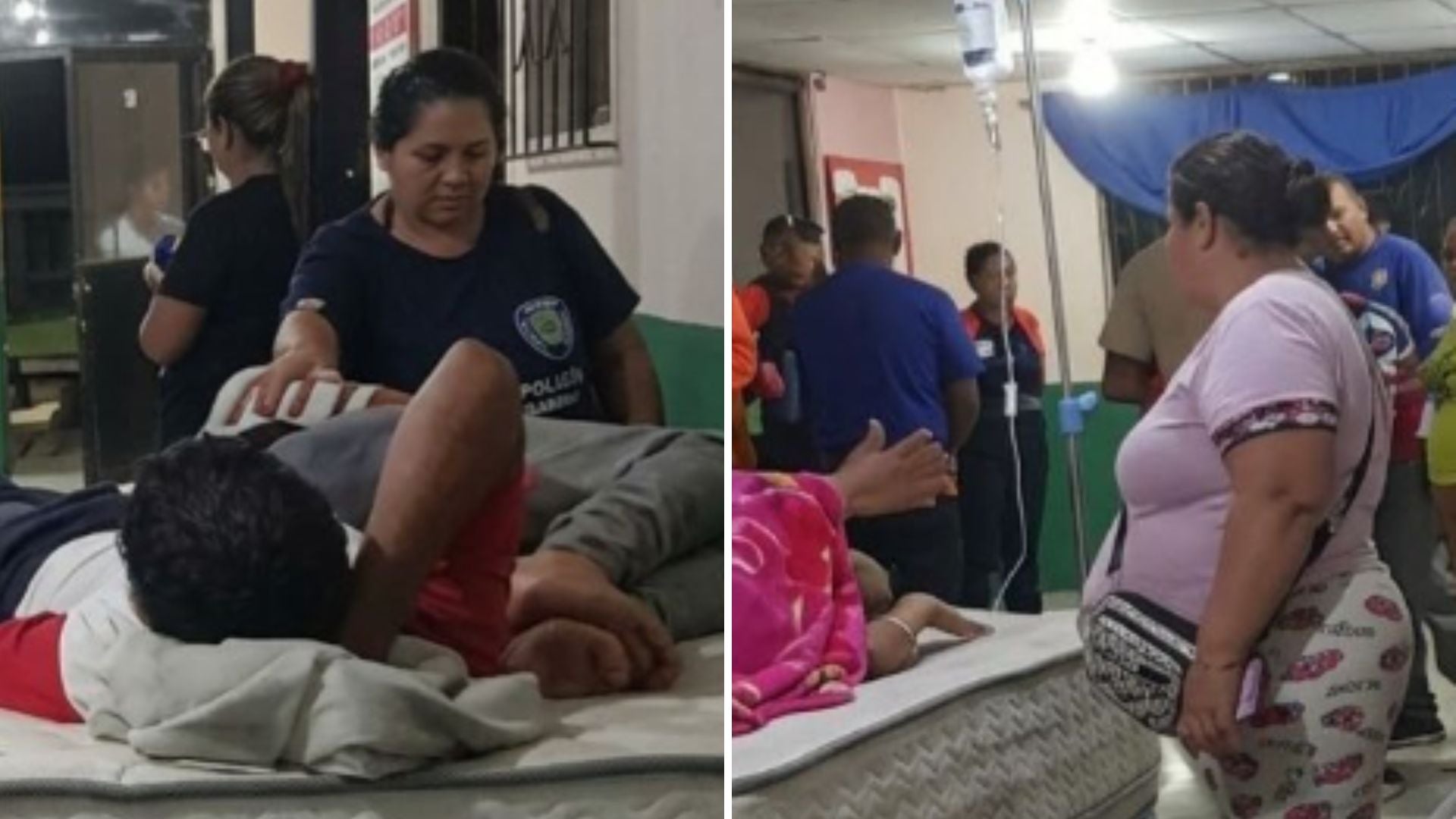Estudiantes y trabajadores de un liceo en Barinas reciben atención médica - Fotos: X