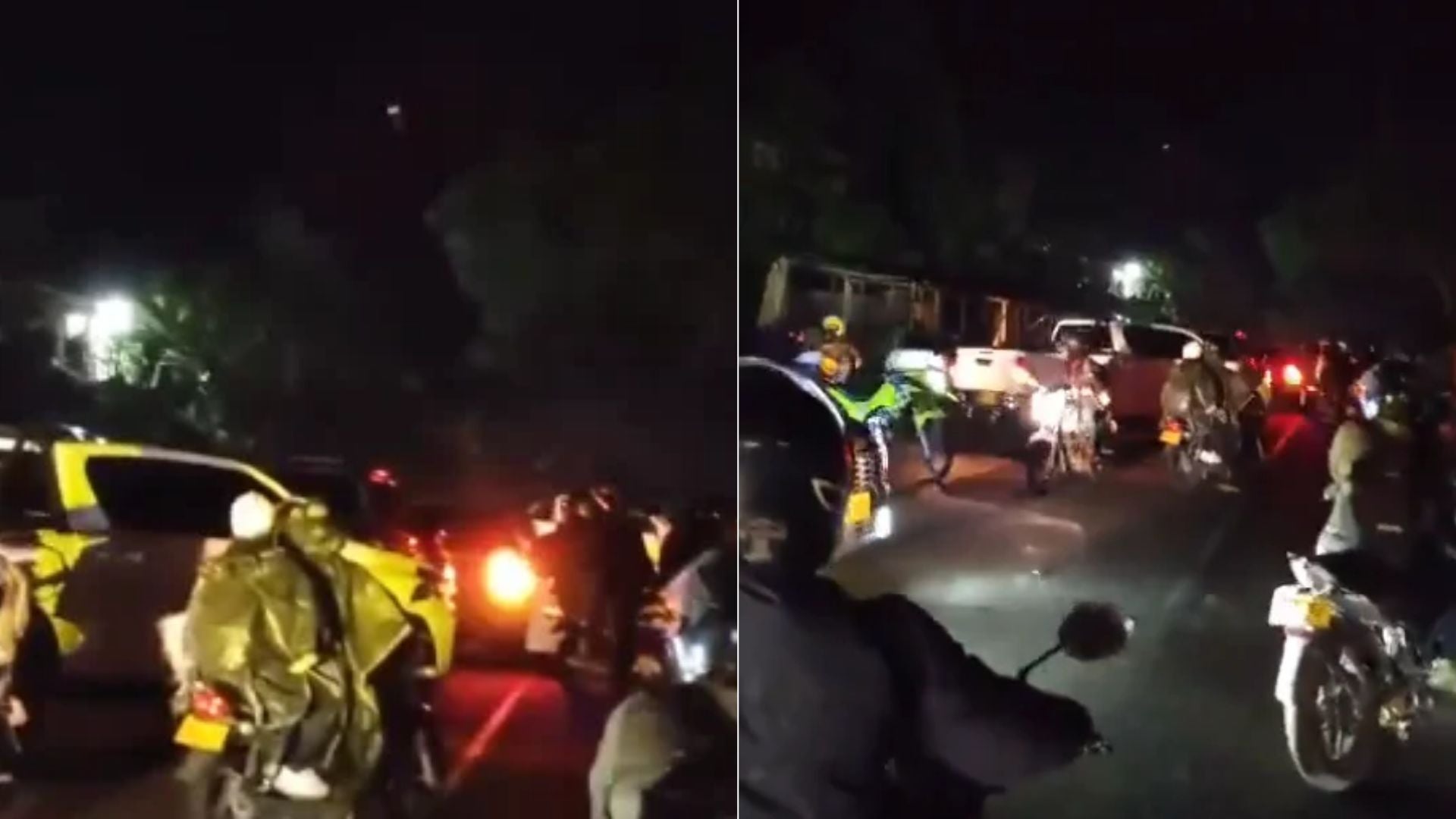 Atentado contra una patrulla de la Sijin-Foto: captura de video de X