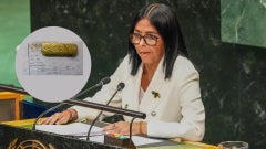 Delcy Rodríguez entregó oro - EFE y redes
