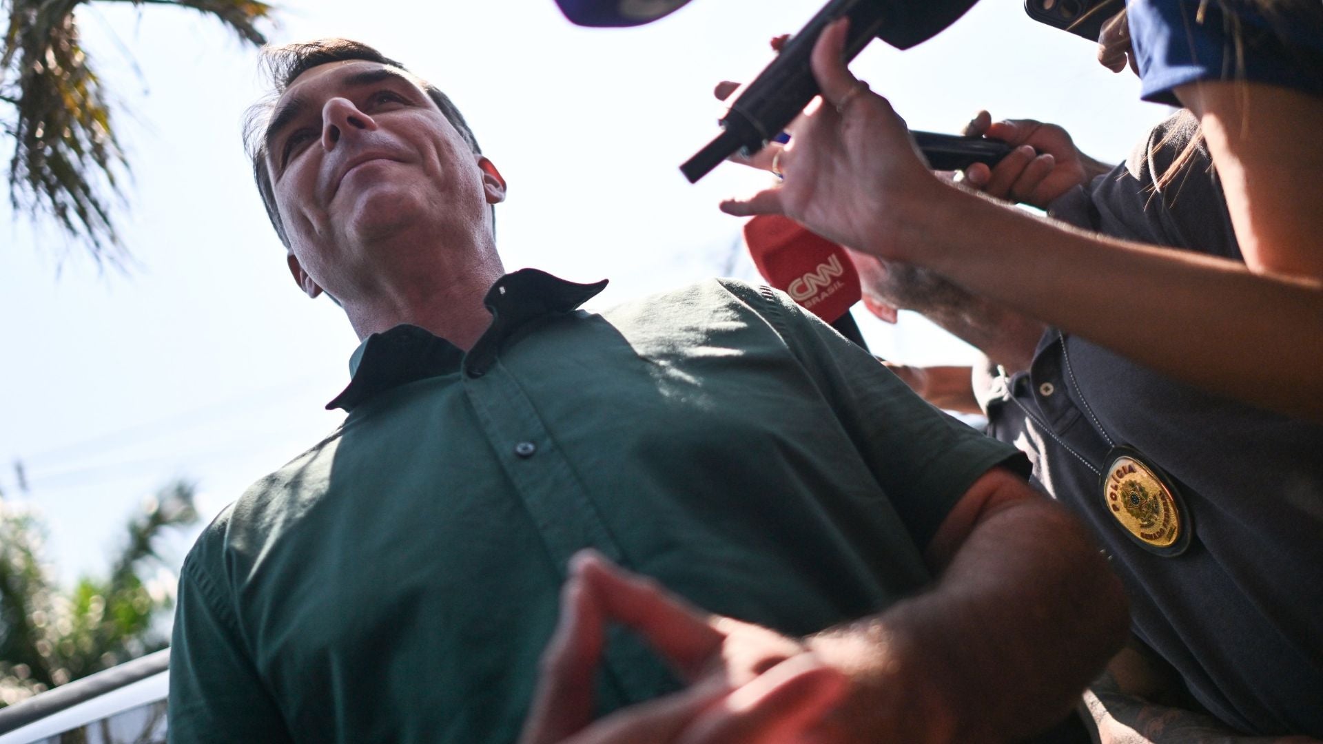 El senador y candidato a la Presidencia de Brasil, Flávio Bolsonaro-Foto: EFE