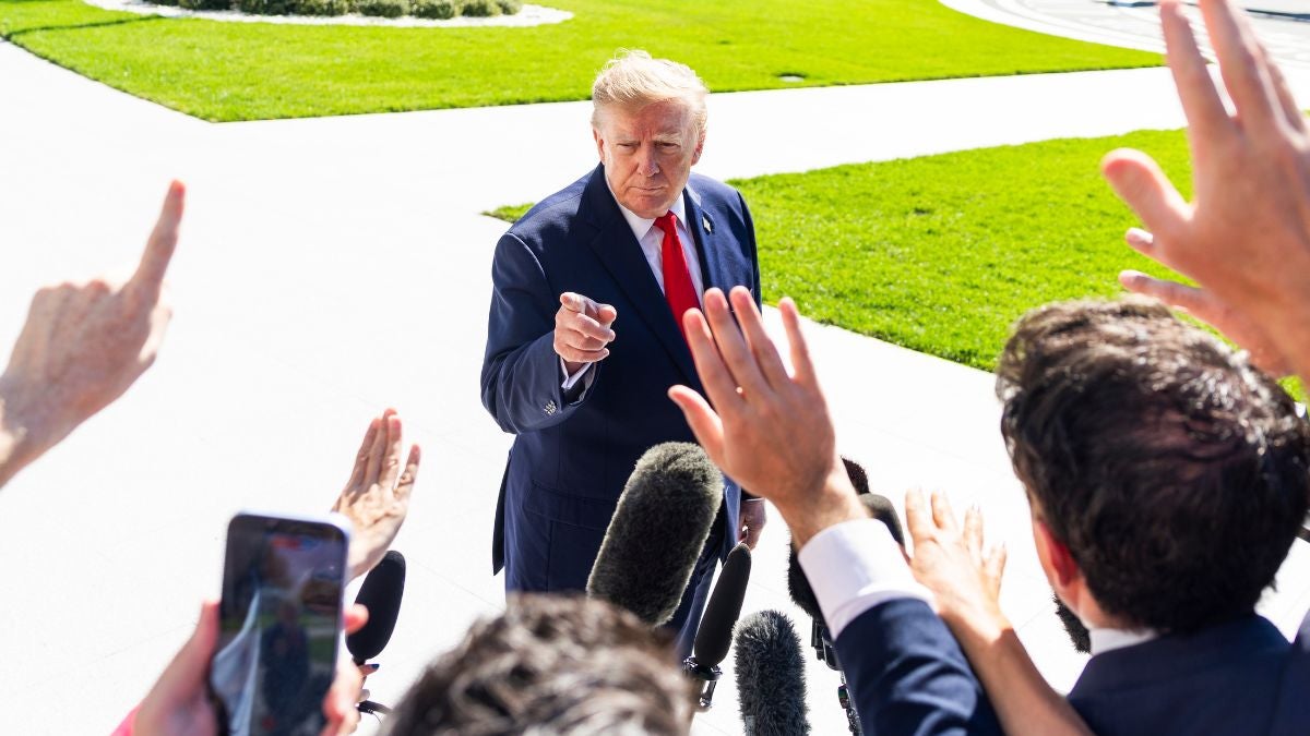 Donald Trump, presidente de Estados Unidos (EFE)