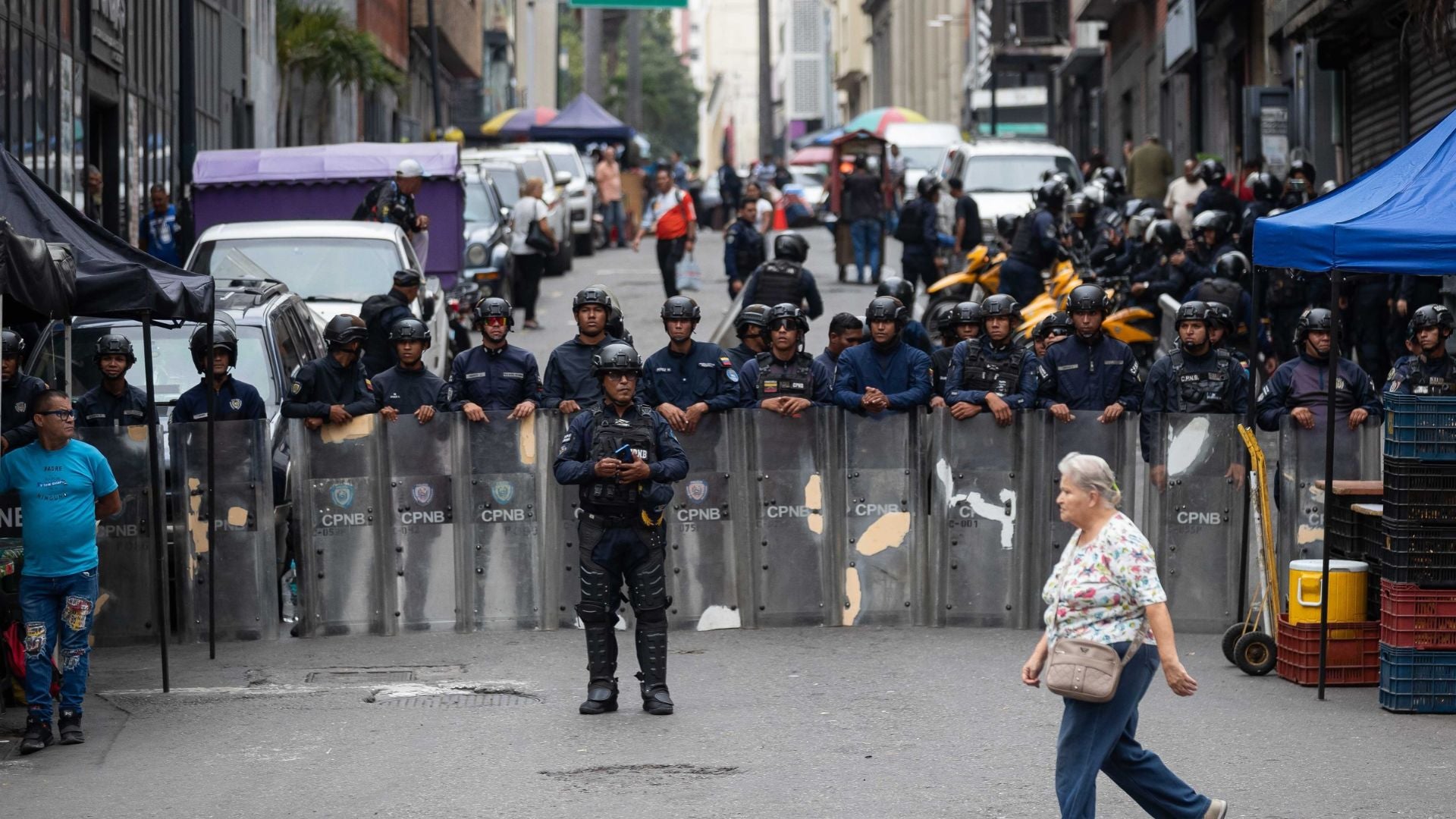 Policía Nacional Bolivariana - Foto EFE