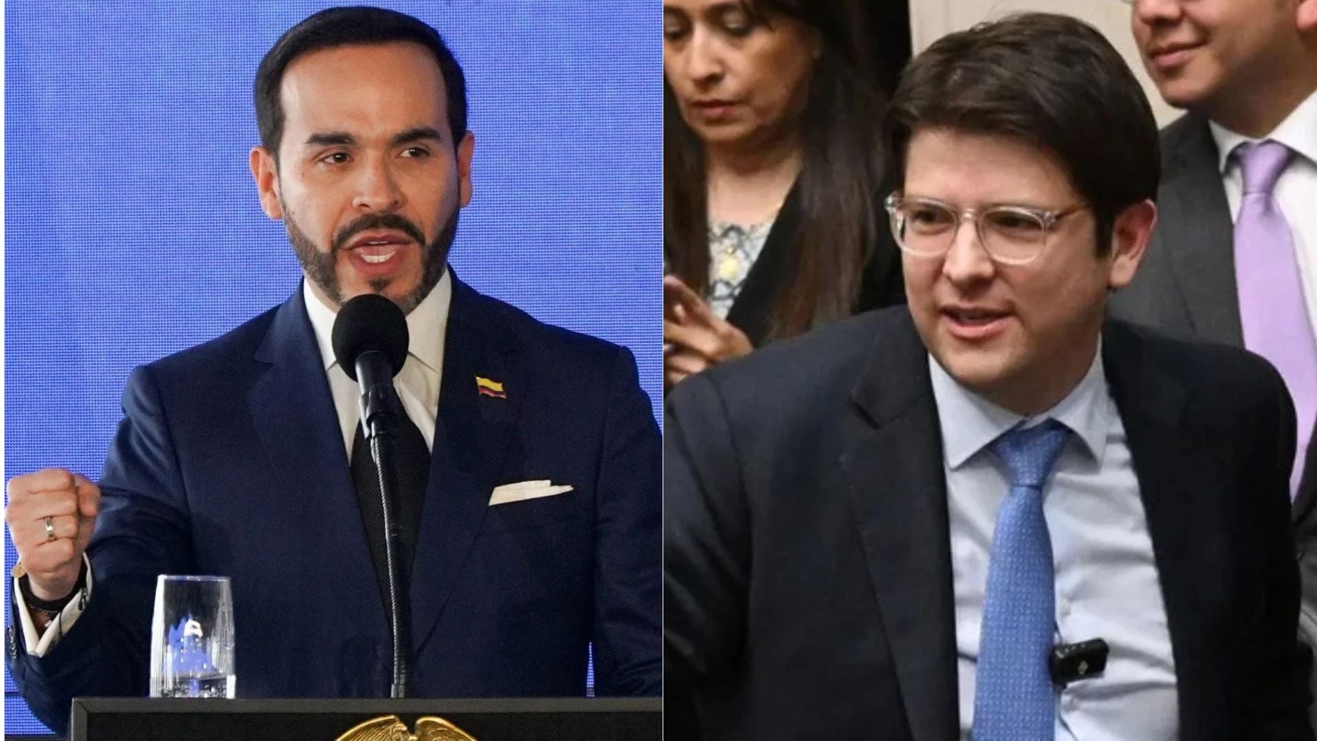 Abelardo promete capturar a los autores intelectuales del magnicidio de Miguel Uribe Turbay - Fotos: EFE