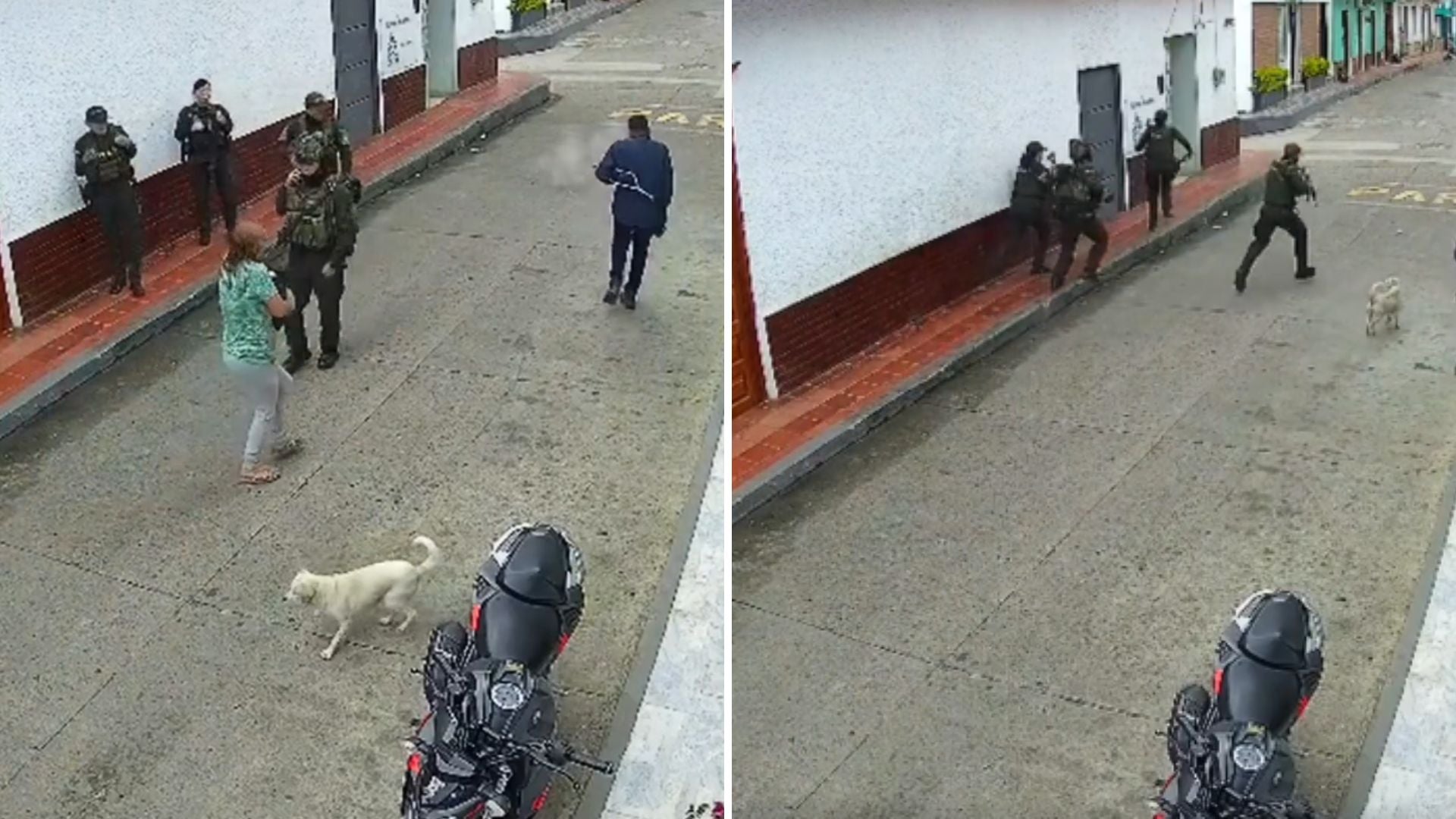 Atentado contra la policía - Captura de pantalla de redes sociales