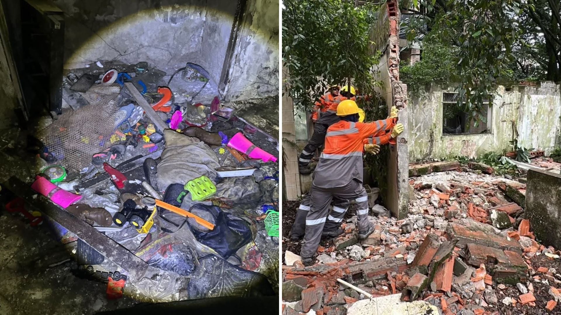 Demolición de casa de Pablo Escobar - Captura de pantalla