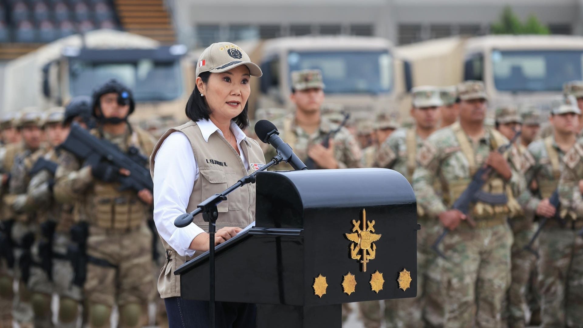 Keiko Fujimori, presidente de Perú - Foto: EFE