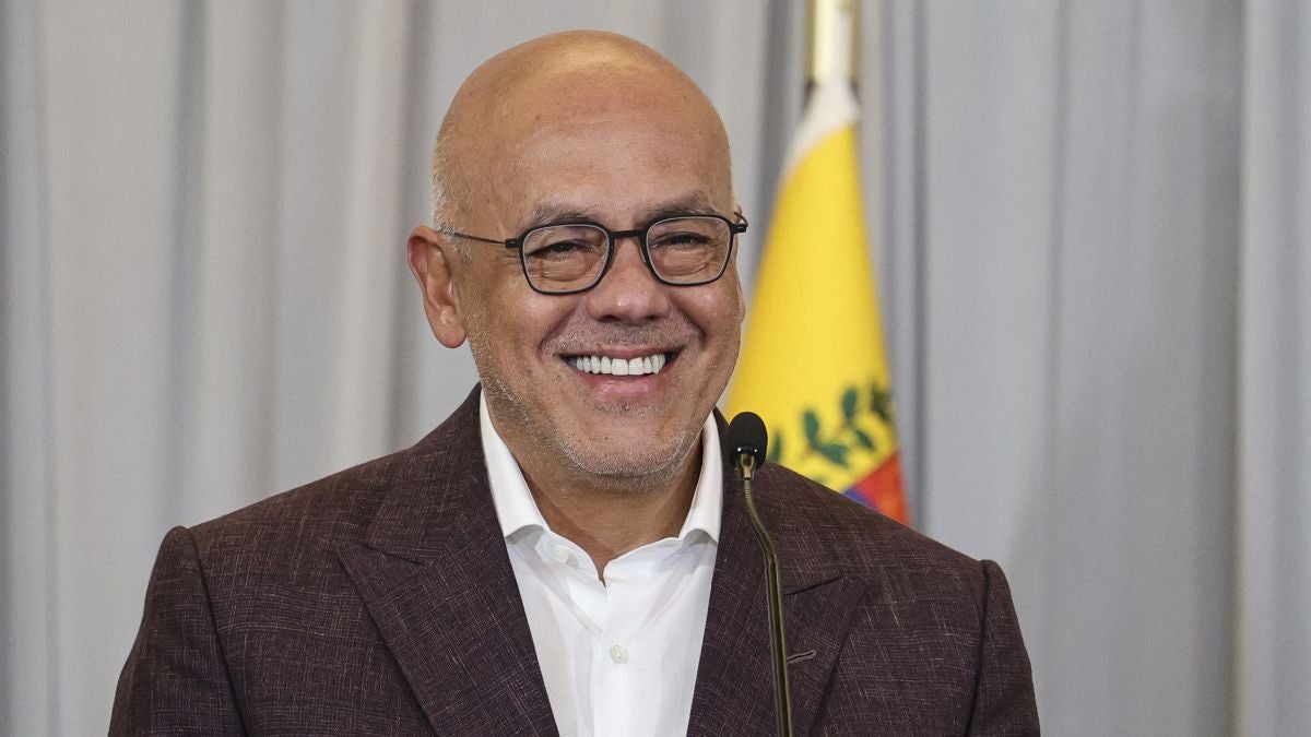 Jorge Rodríguez, presidente de la AN de Venezuela (AFP)