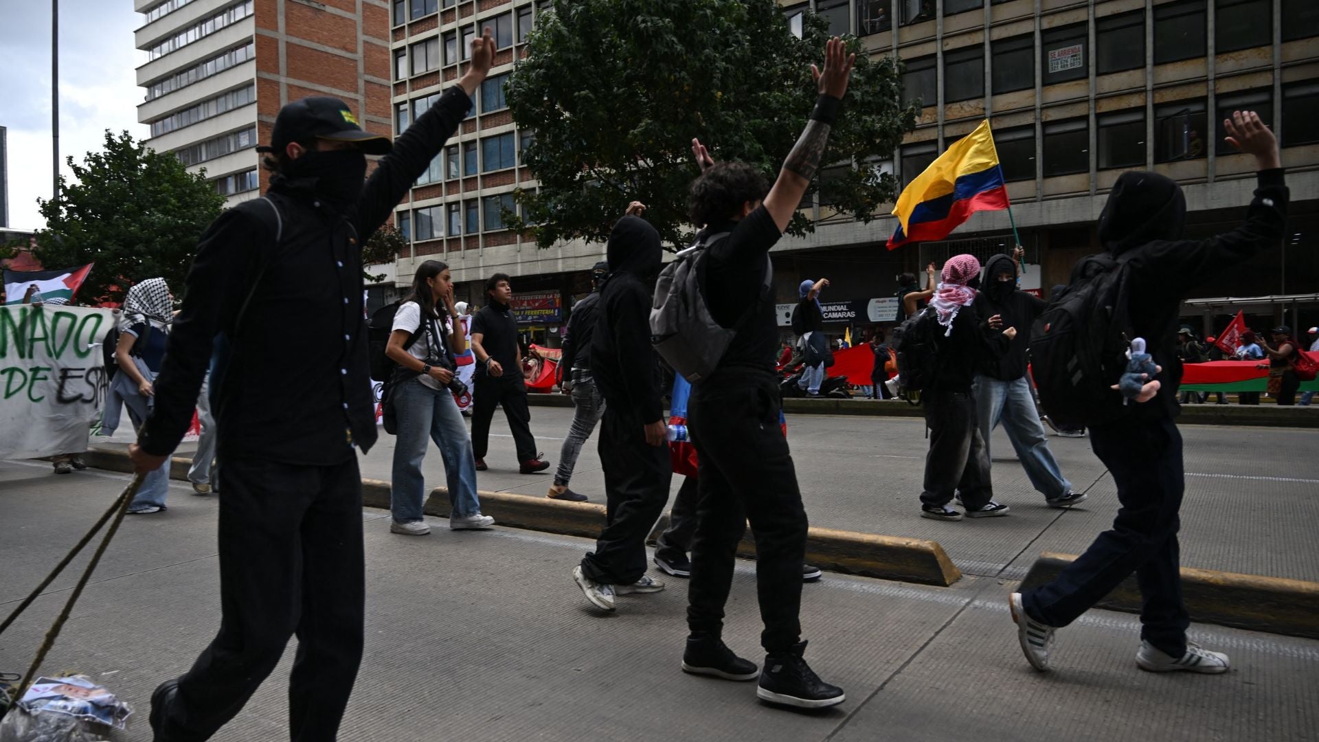 Marchas en Colombia - AFP
