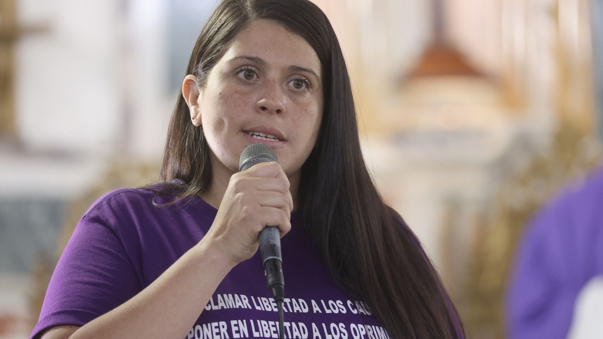 La activista y periodista Andreína Baduel-Foto: EFE