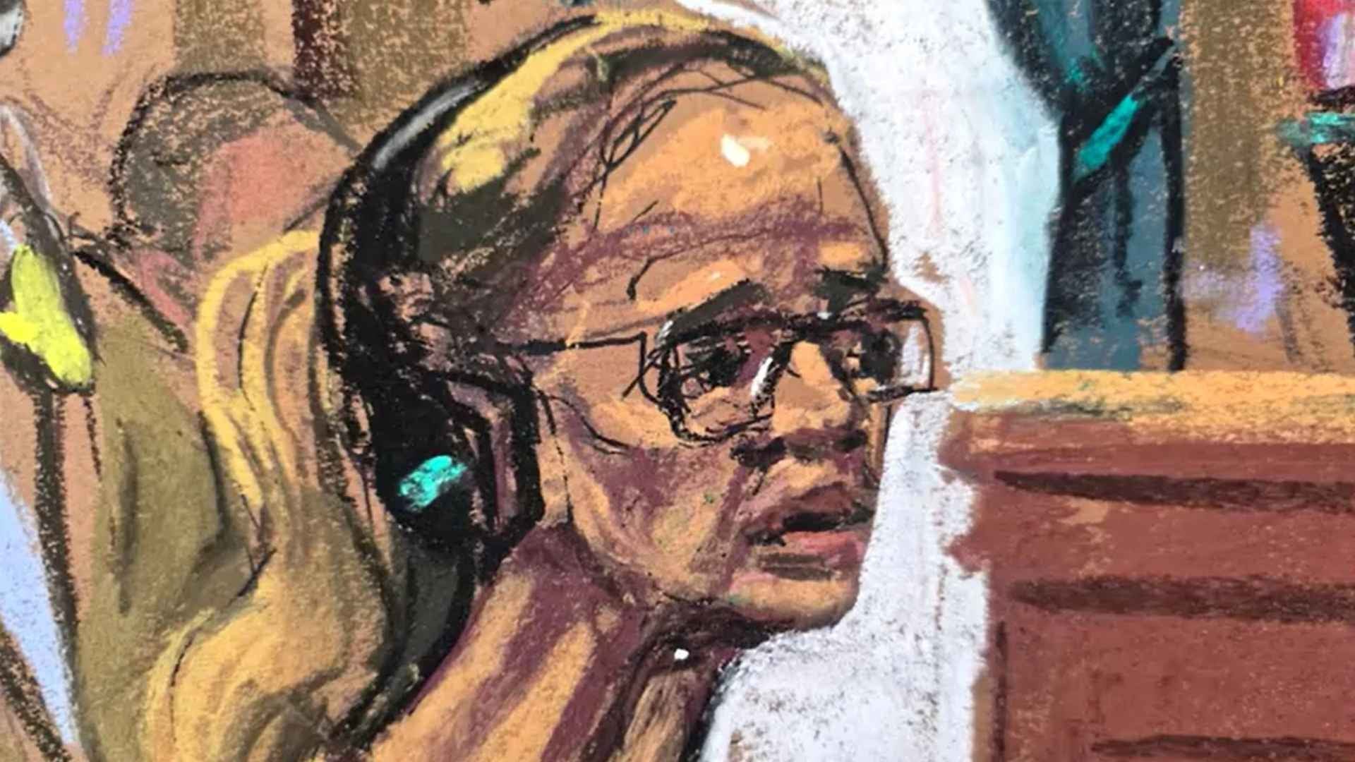 Boceto de Cilia Flores - Foto EFE