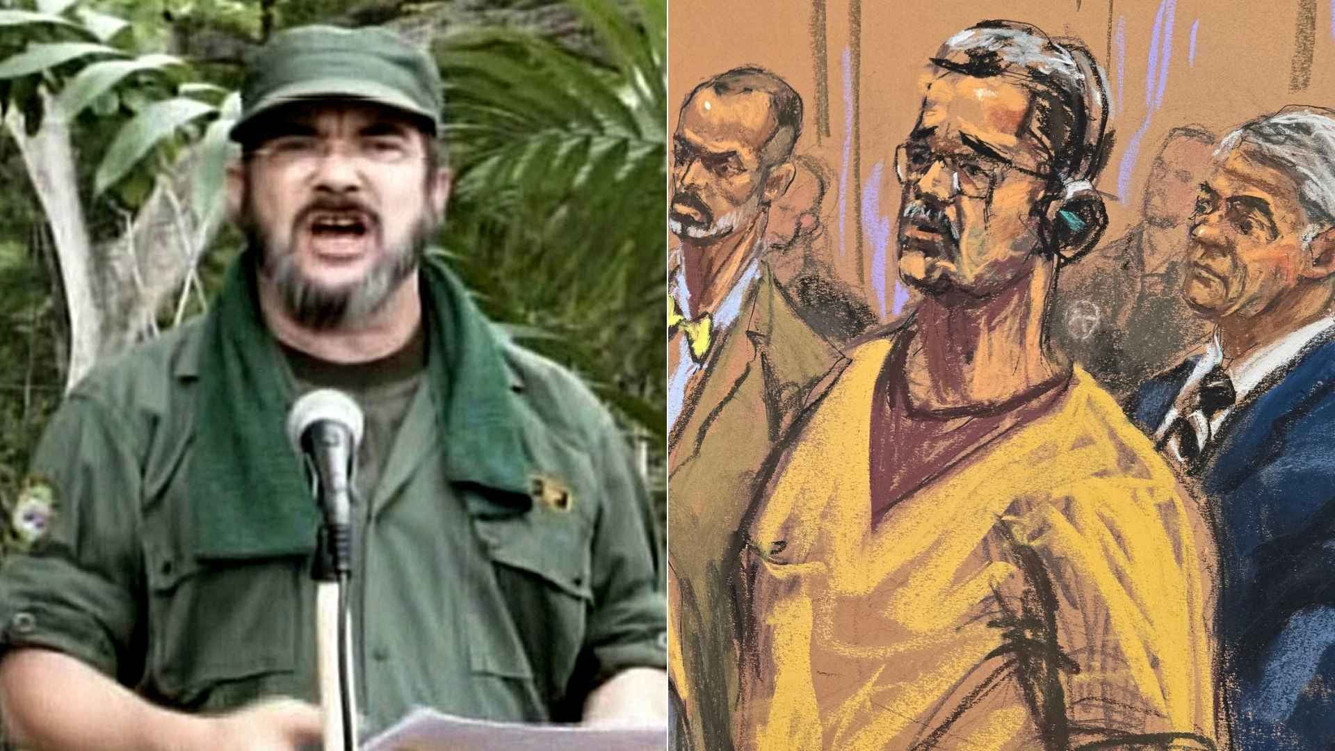 Alias "Timochenko"/ Boceto Nicolás Maduro - Fotos EFE