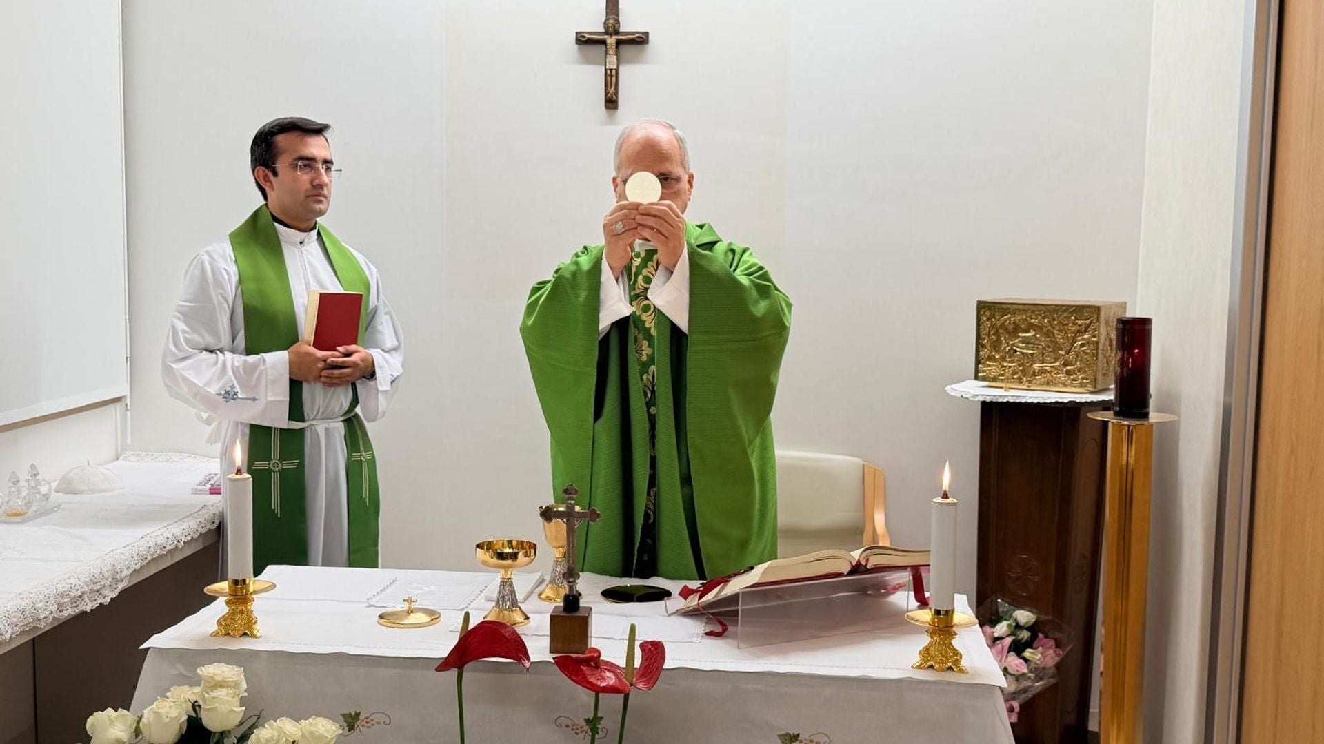 Papa León XIV en el Hospital Gemelli- Foto: EFE