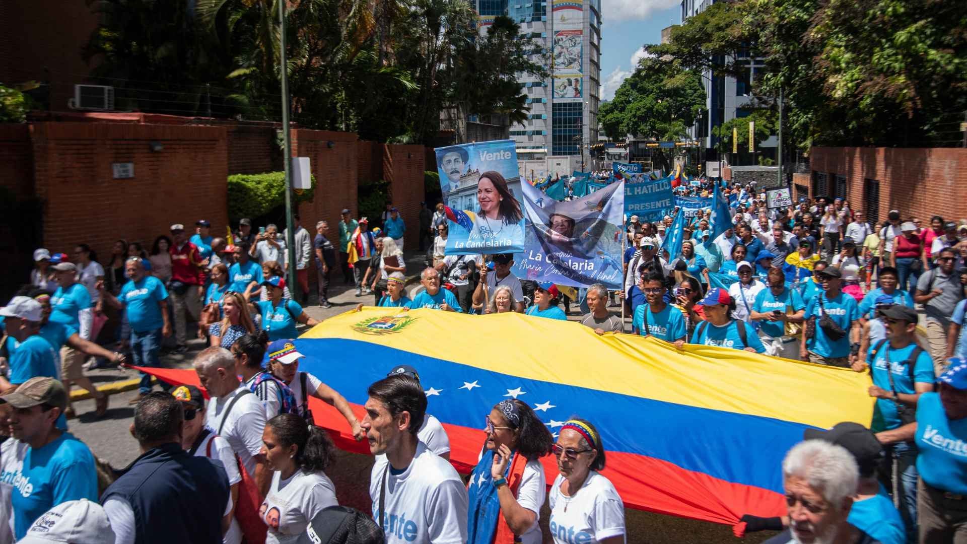 Manifestaciones en Venezuela - Foto EFE