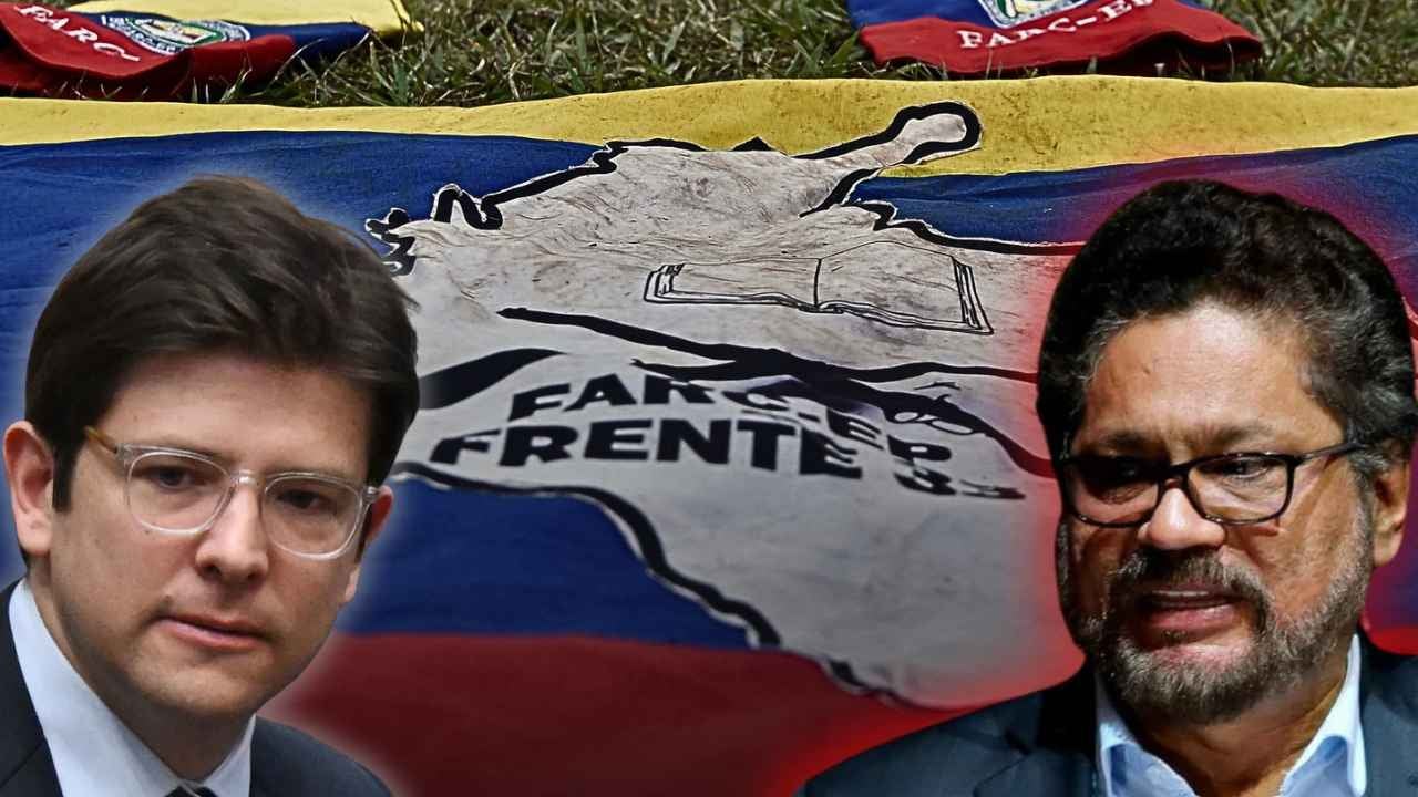 Miguel Uribe/ Iván Márquez/ Farc - Fotos AFP