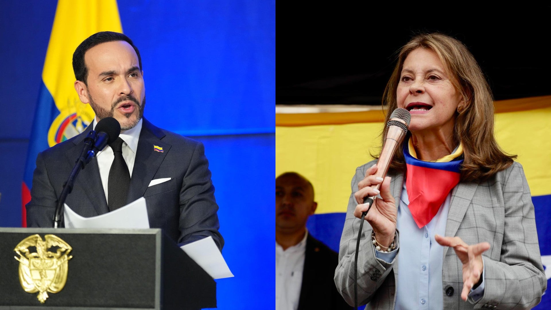 Abelardo de la Espriella y Marta Lucía Ramírez / FOTO: EFE