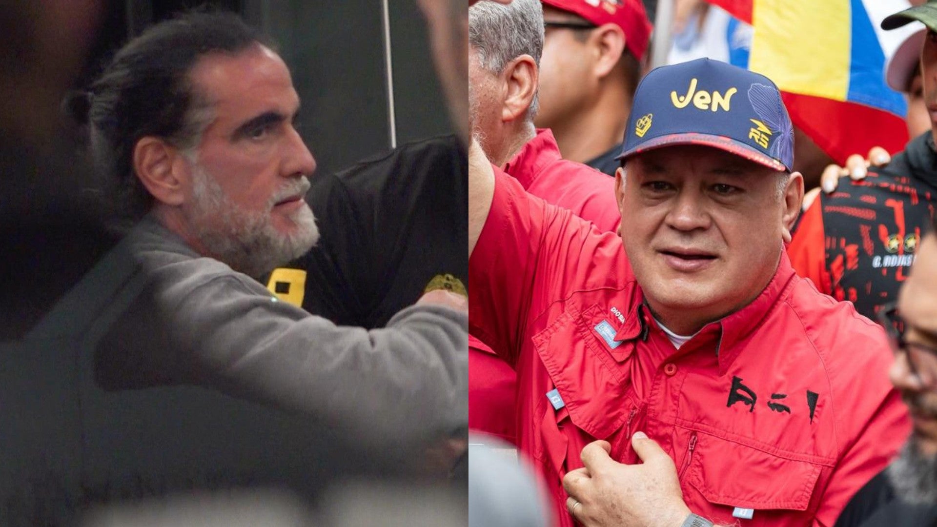 Alex Saab y Diosdado Cabello / FOTO: EFE