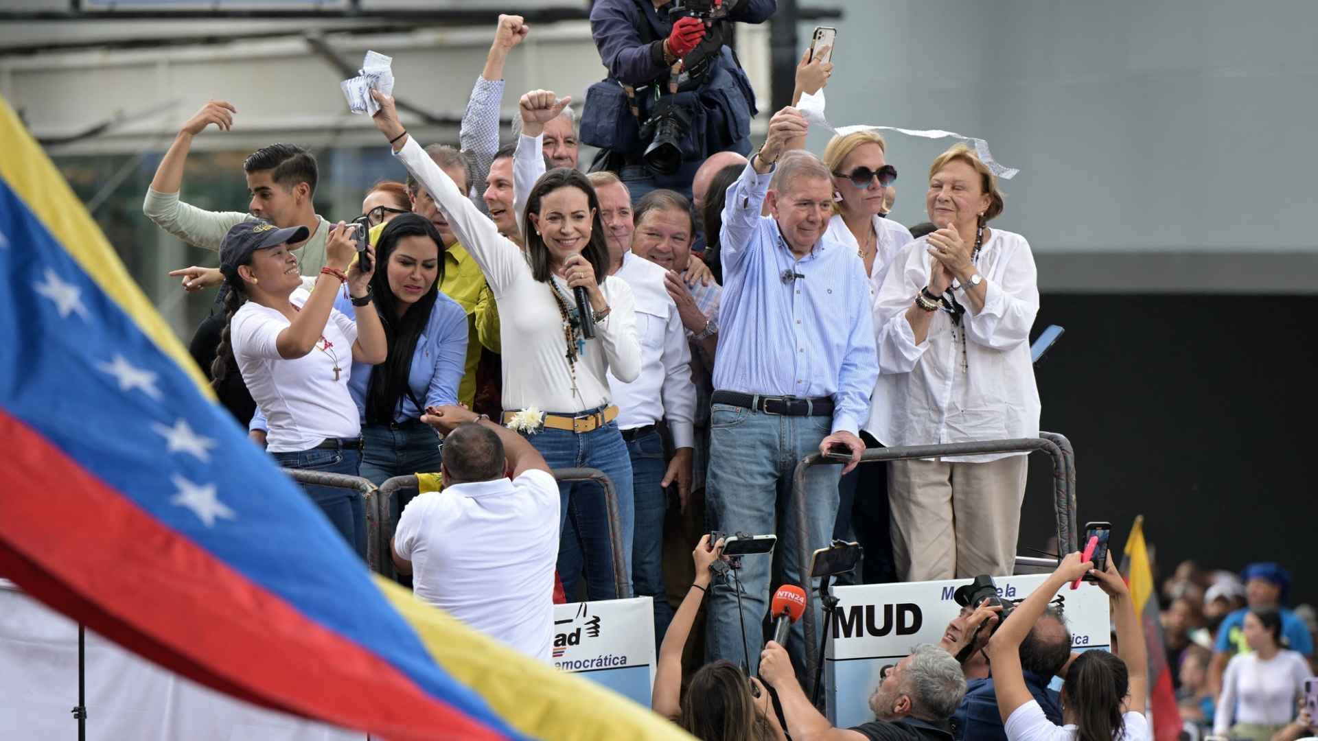 María Corina Machado y Edmundo González - Foto EFE